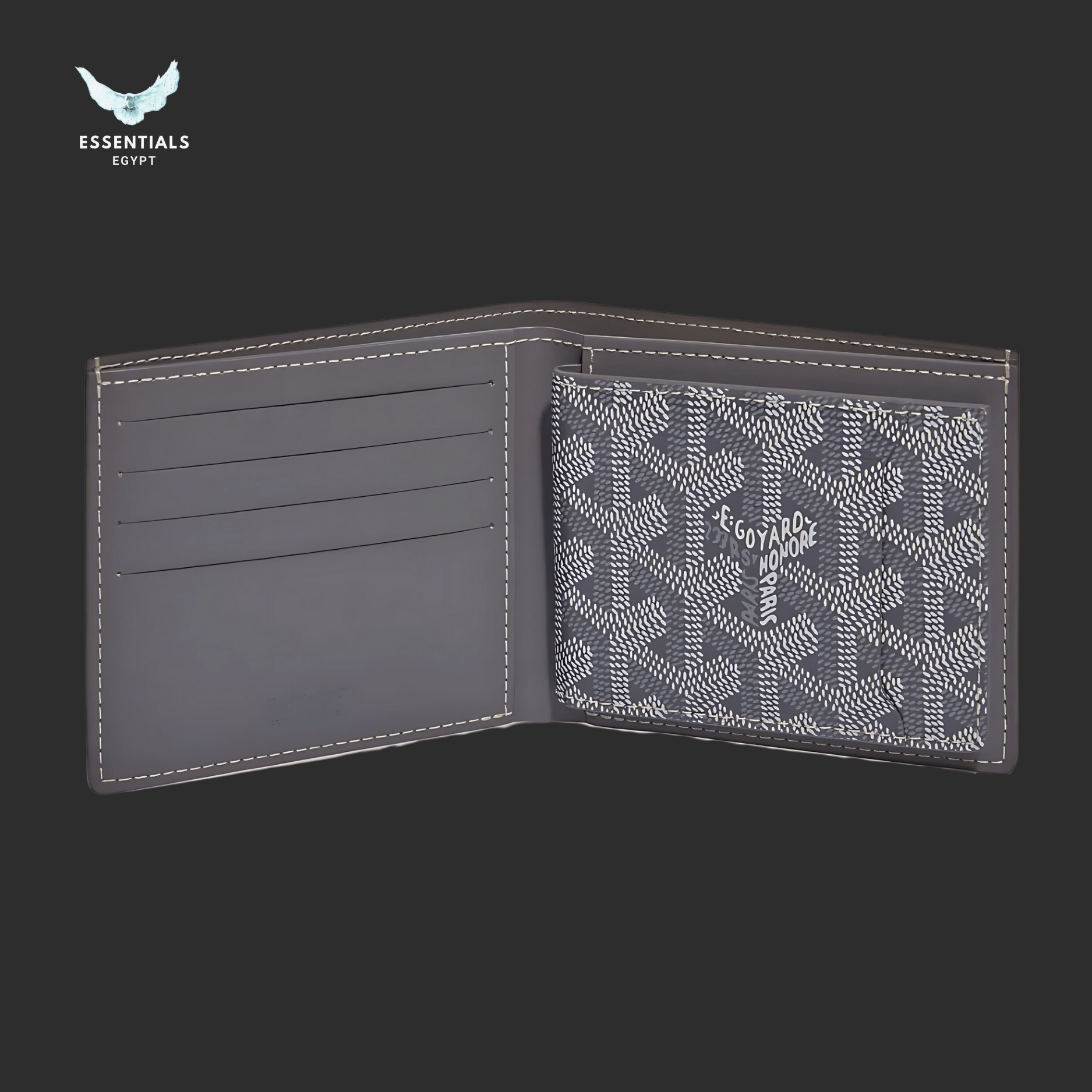Goyard Insert Wallet – Victoire Grey - ESSENTIALS EGYPT