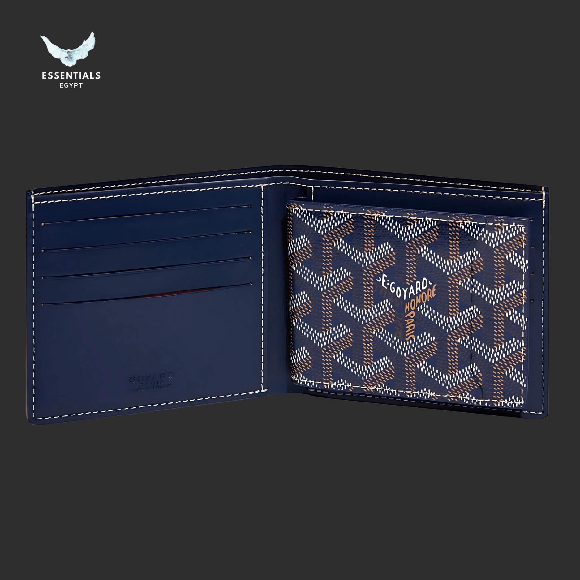 Goyard Insert Wallet – Victoire Navy - ESSENTIALS EGYPT