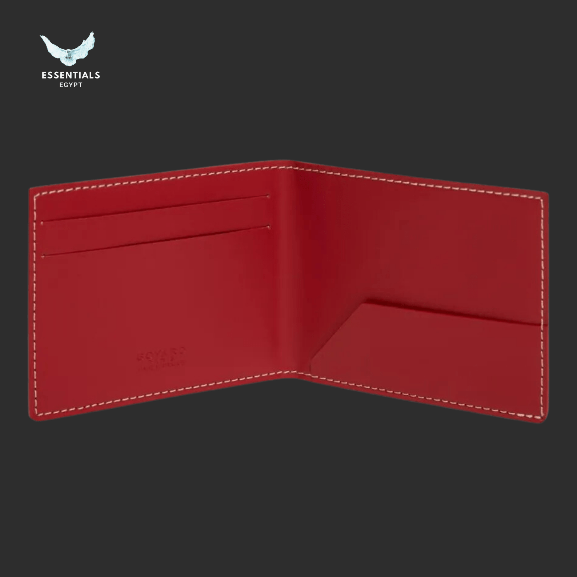 Goyard Victoire Insert Wallet – Red - ESSENTIALS EGYPT