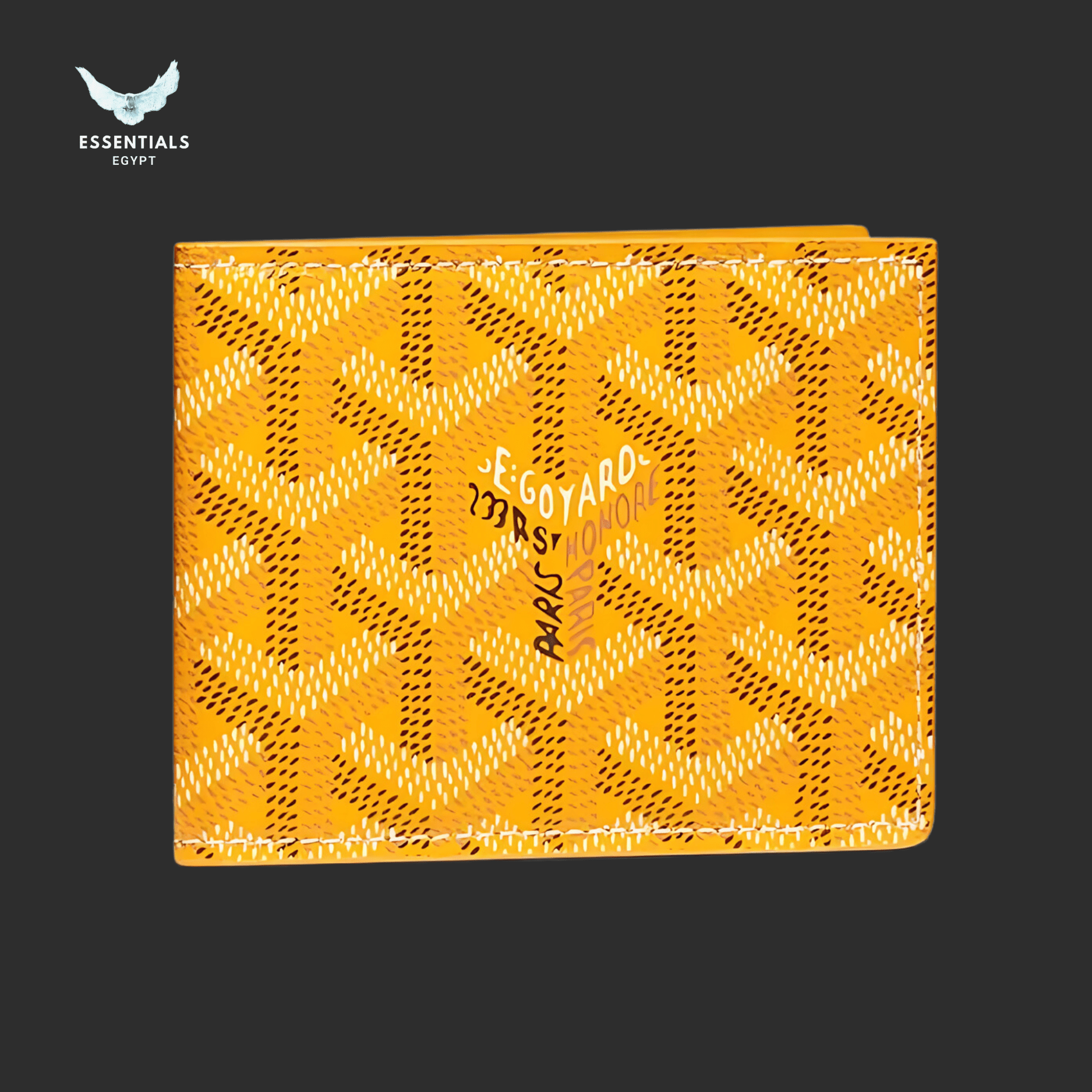 Goyard Victoire Insert Wallet – Yellow - ESSENTIALS EGYPT