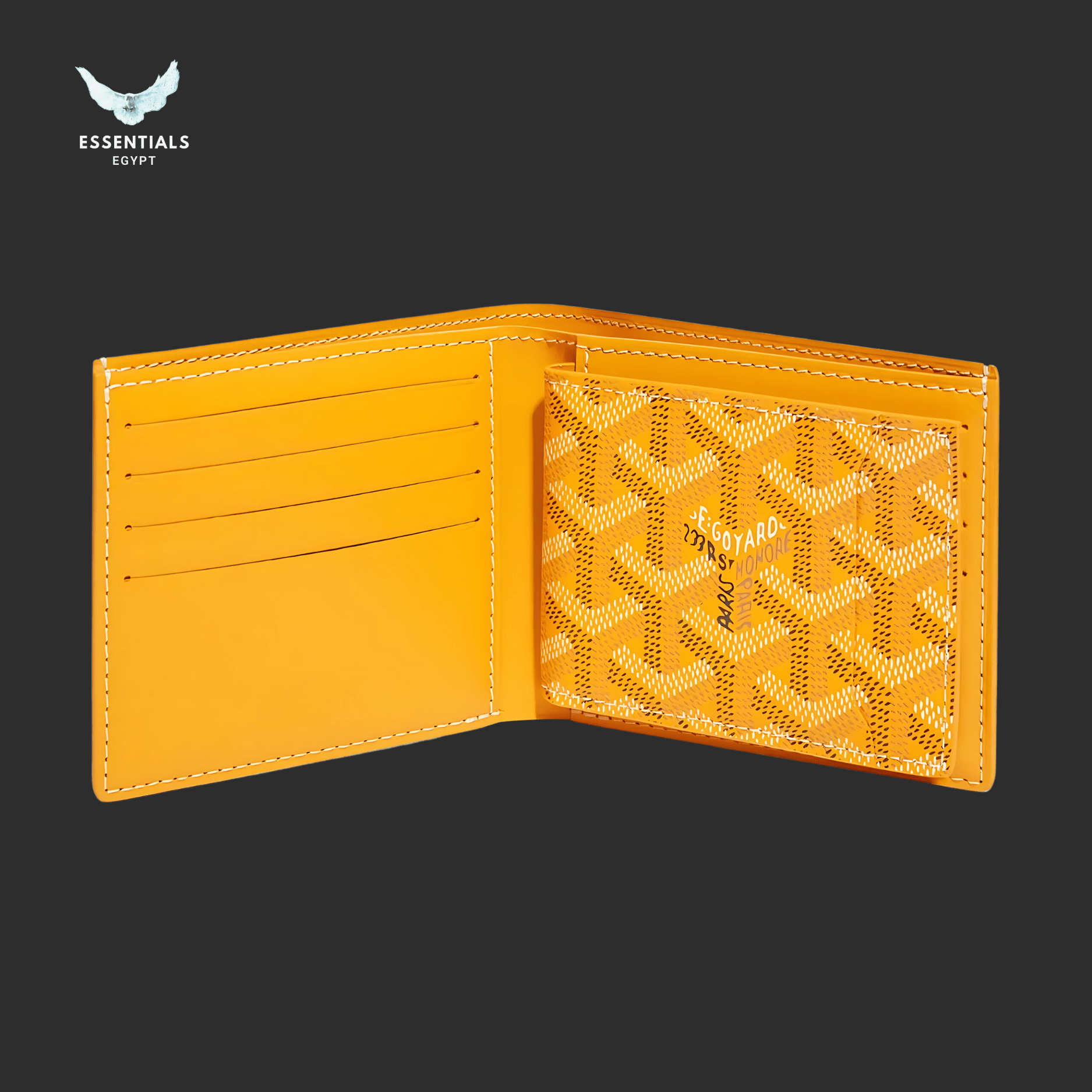 Goyard Victoire Insert Wallet – Yellow - ESSENTIALS EGYPT