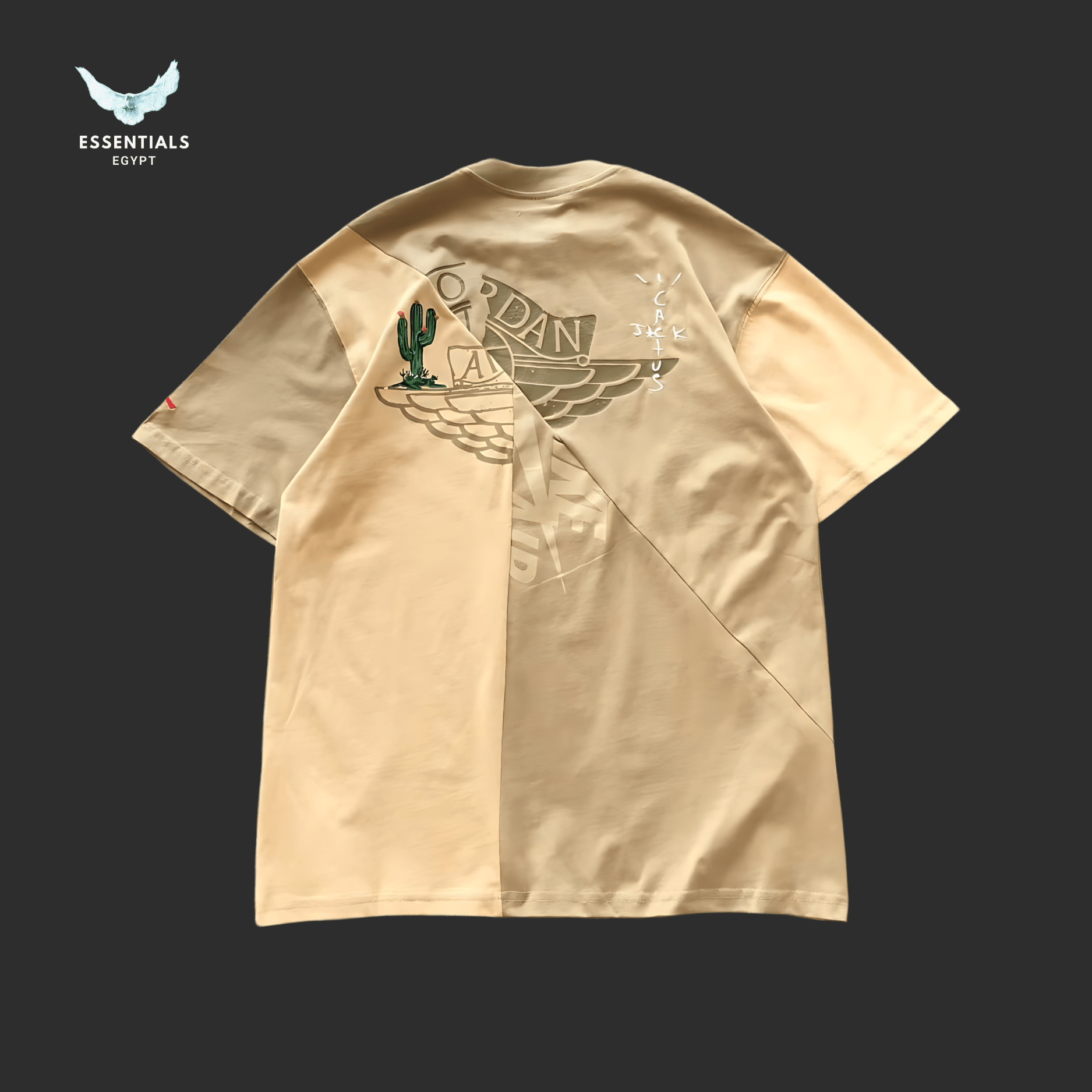 Jordan x Travis Scott Cactus Jack Tee - ESSENTIALS EGYPT