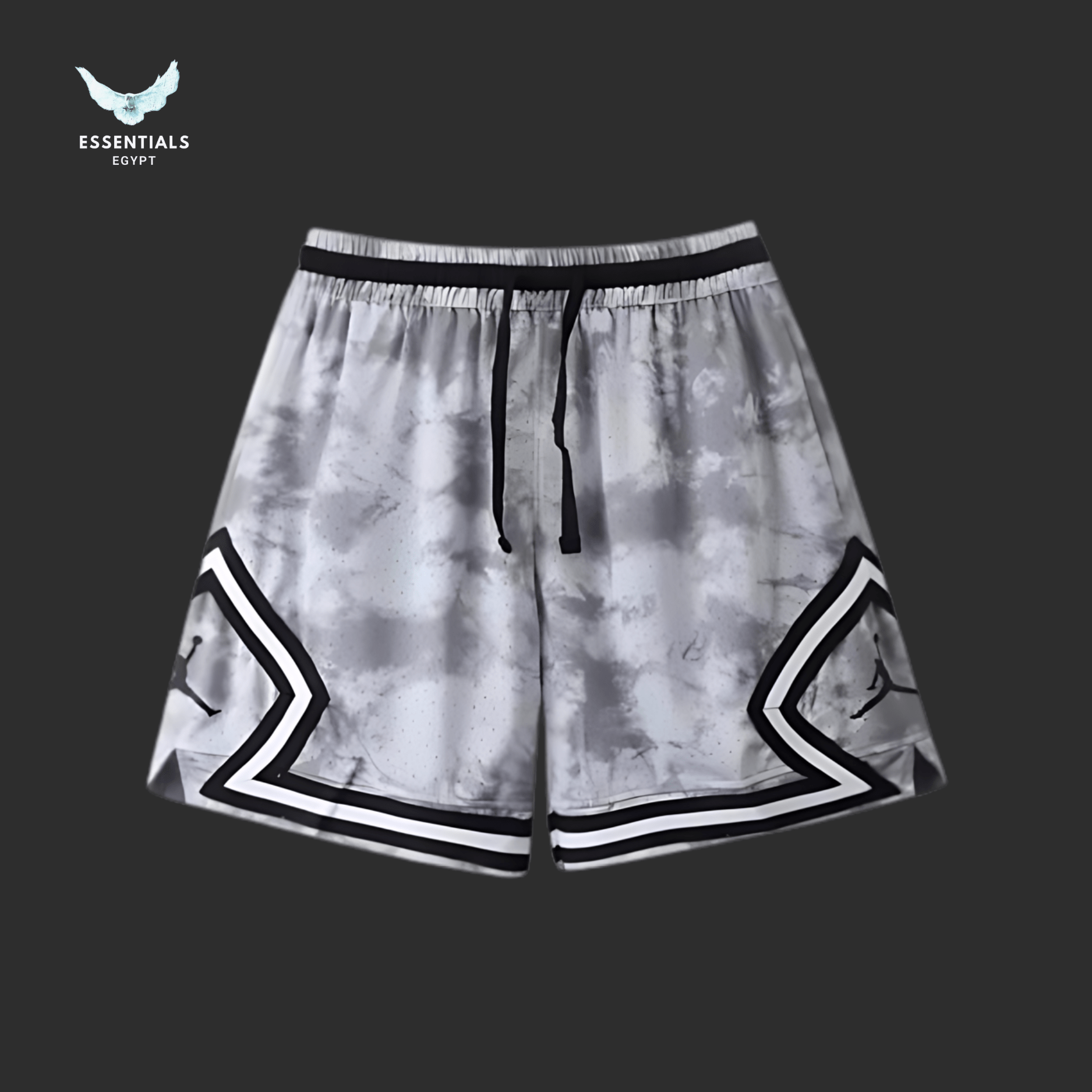 Jordan Dri - FIT Diamond Shorts – Breakfast Club Grey - ESSENTIALS EGYPT