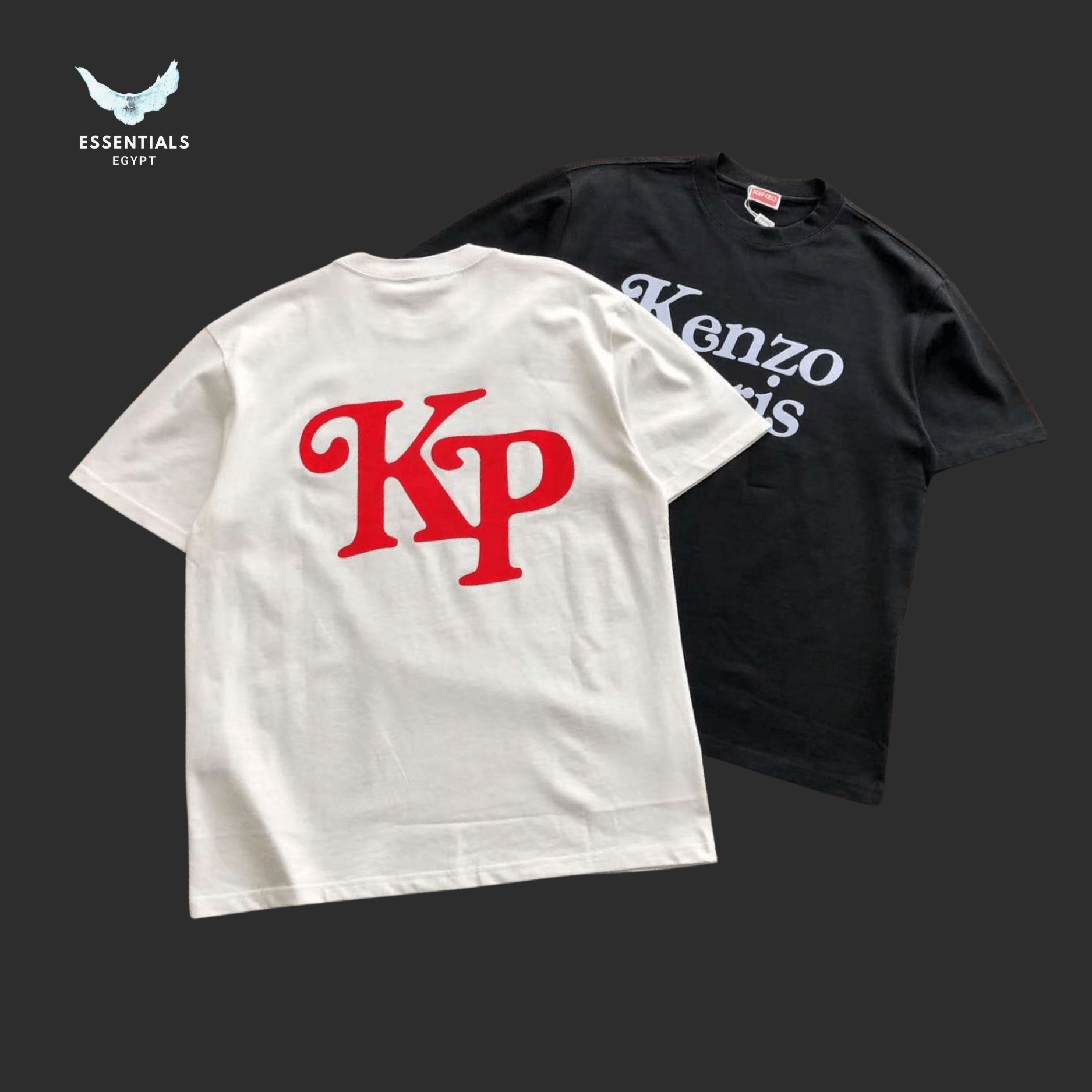 Kenzo T-Shirt – Verdy Oversize KP Logo - ESSENTIALS EGYPT