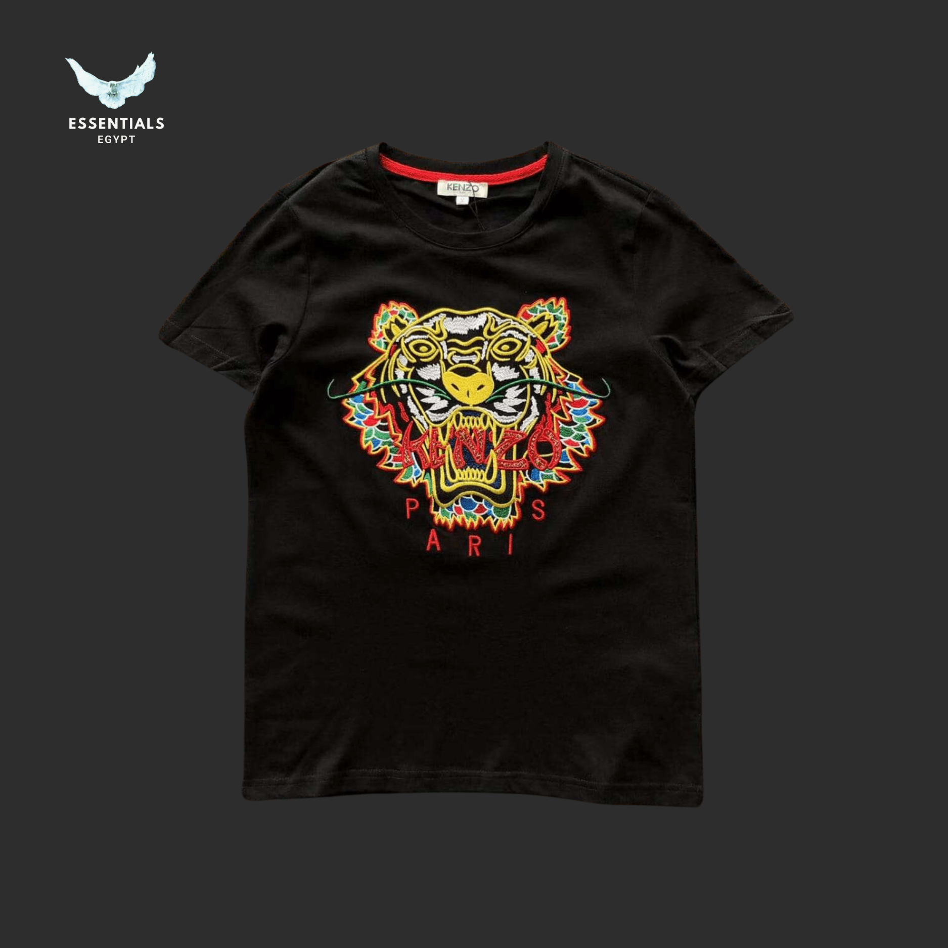 Kenzo Graphic T-Shirt – Multicolor Tiger - ESSENTIALS EGYPT