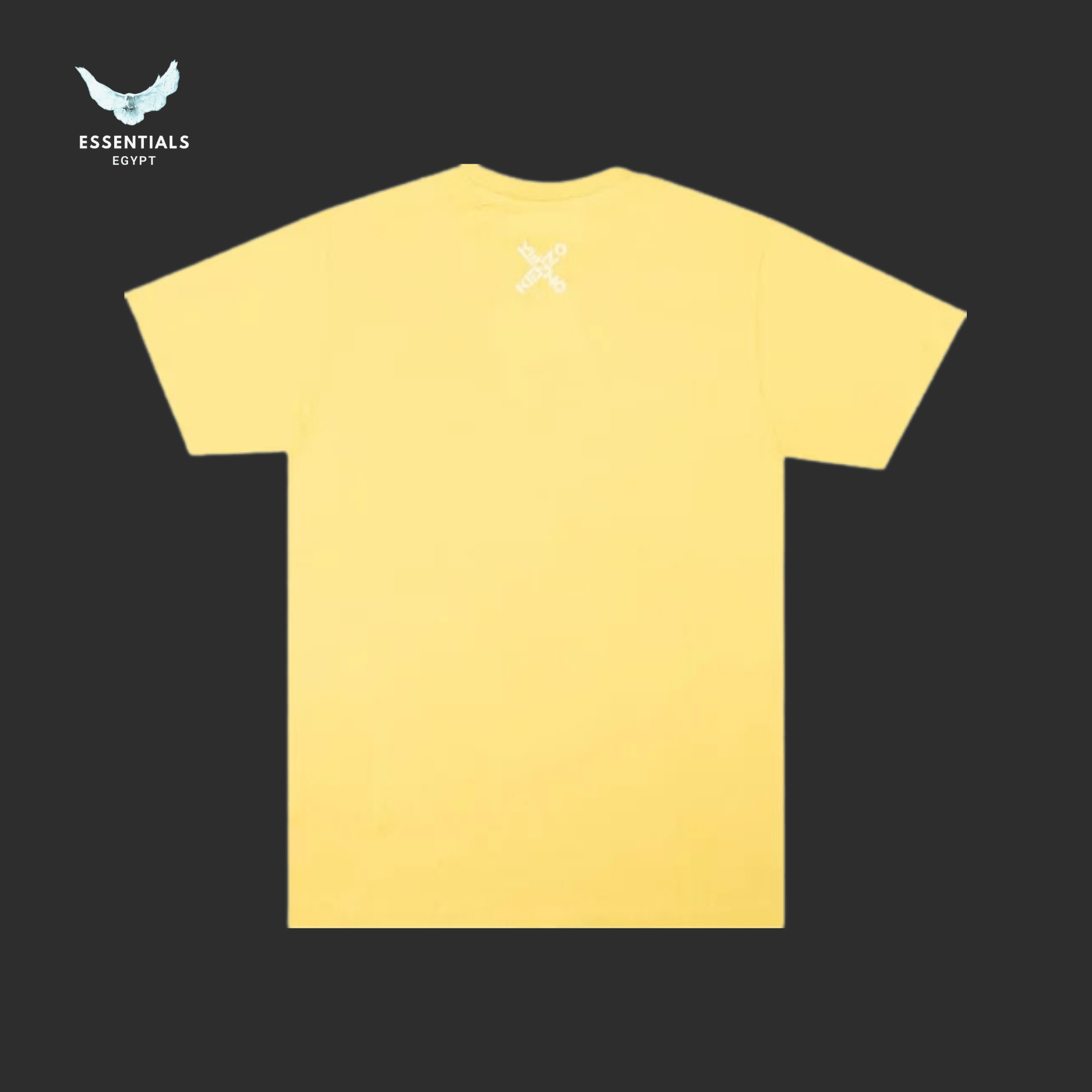 Kenzo T-Shirt – Big X Logo Yellow - ESSENTIALS EGYPT