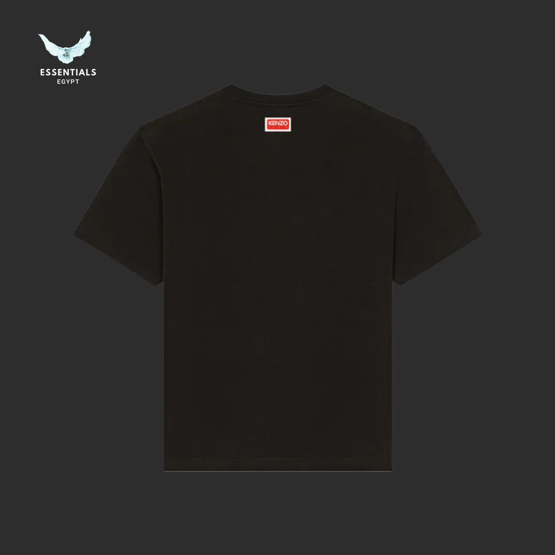 Kenzo T-Shirt – Tiger Varsity Black - ESSENTIALS EGYPT