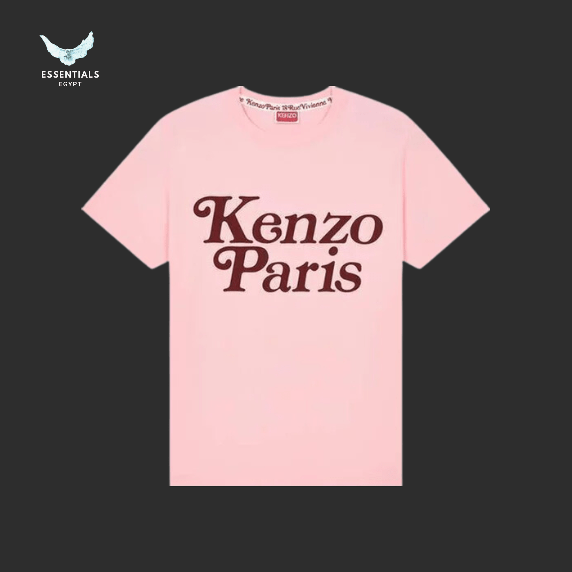 Kenzo T-Shirt – Verdy Loose Faded Pink - ESSENTIALS EGYPT