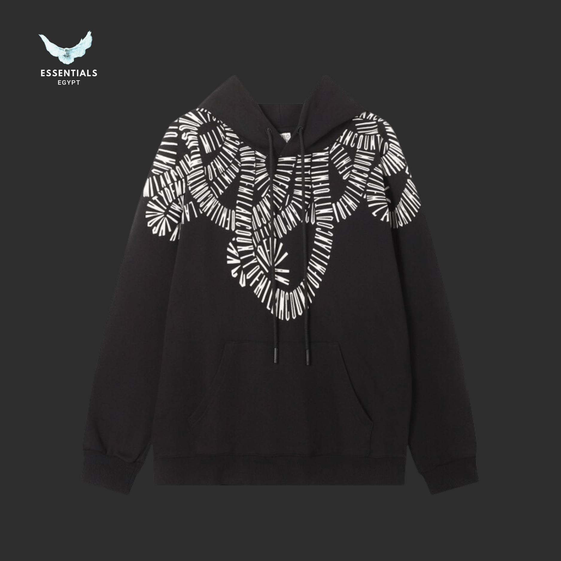 Marcelo Burlon Hoodie MBH002 - ESSENTIALS EGYPT