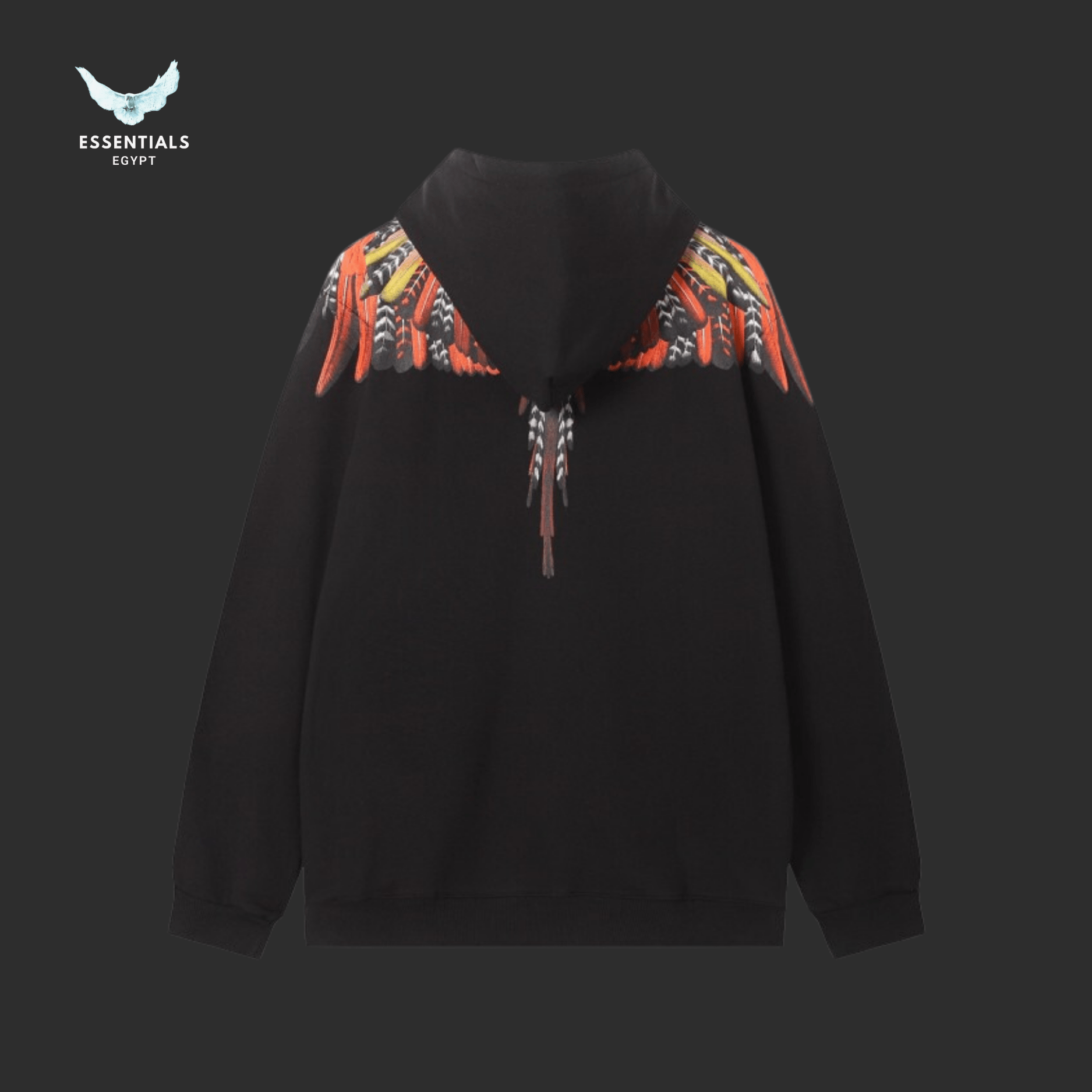 Marcelo Burlon Hoodie – Multicolor Wings - ESSENTIALS EGYPT