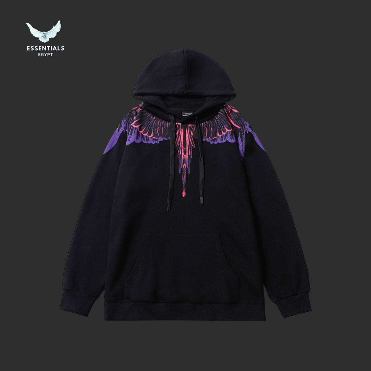 Marcelo Burlon Purple Wings Hoodie Egypt | Essentials EG
