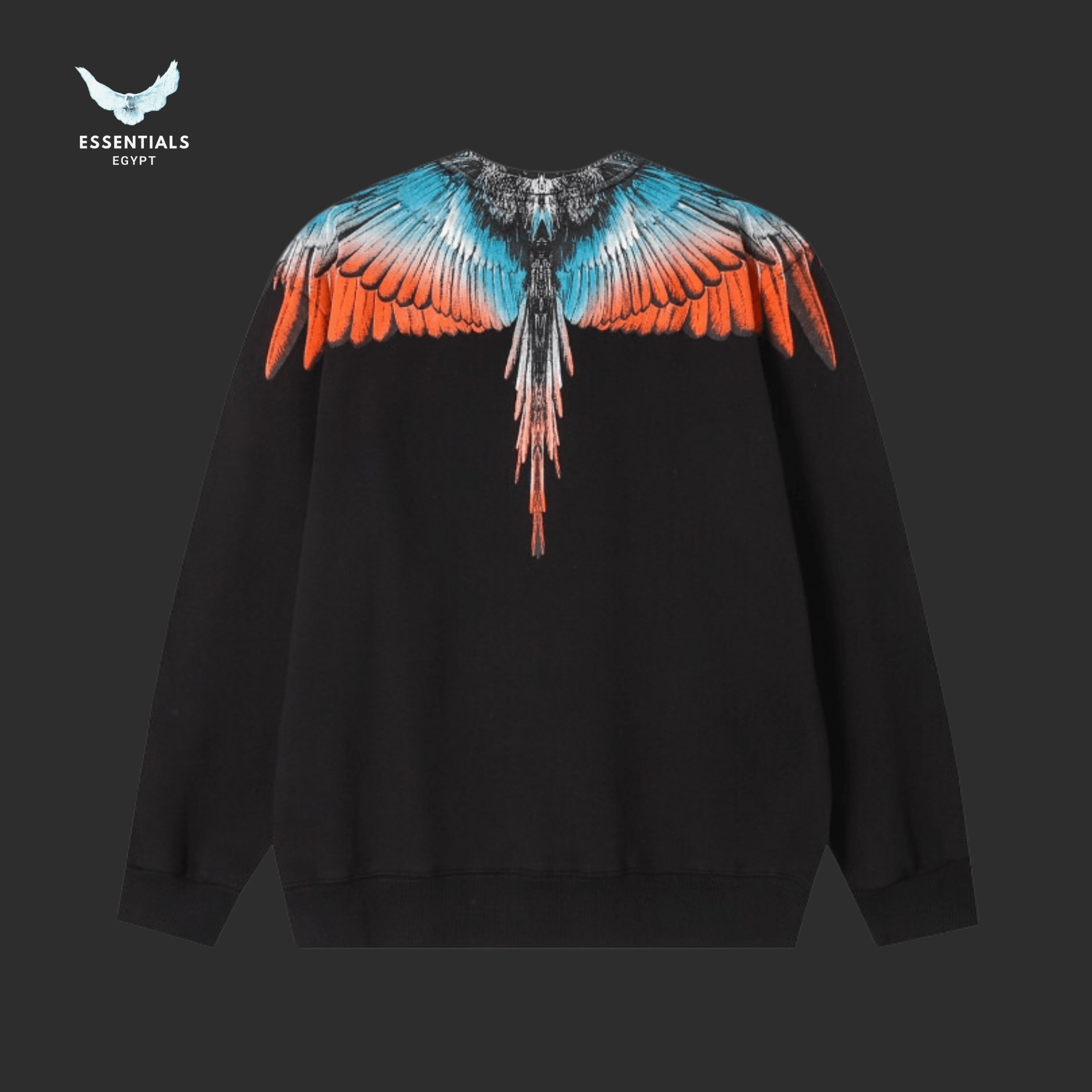 Marcelo Burlon Sweatshirt – Ember Blue Wings - ESSENTIALS EGYPT