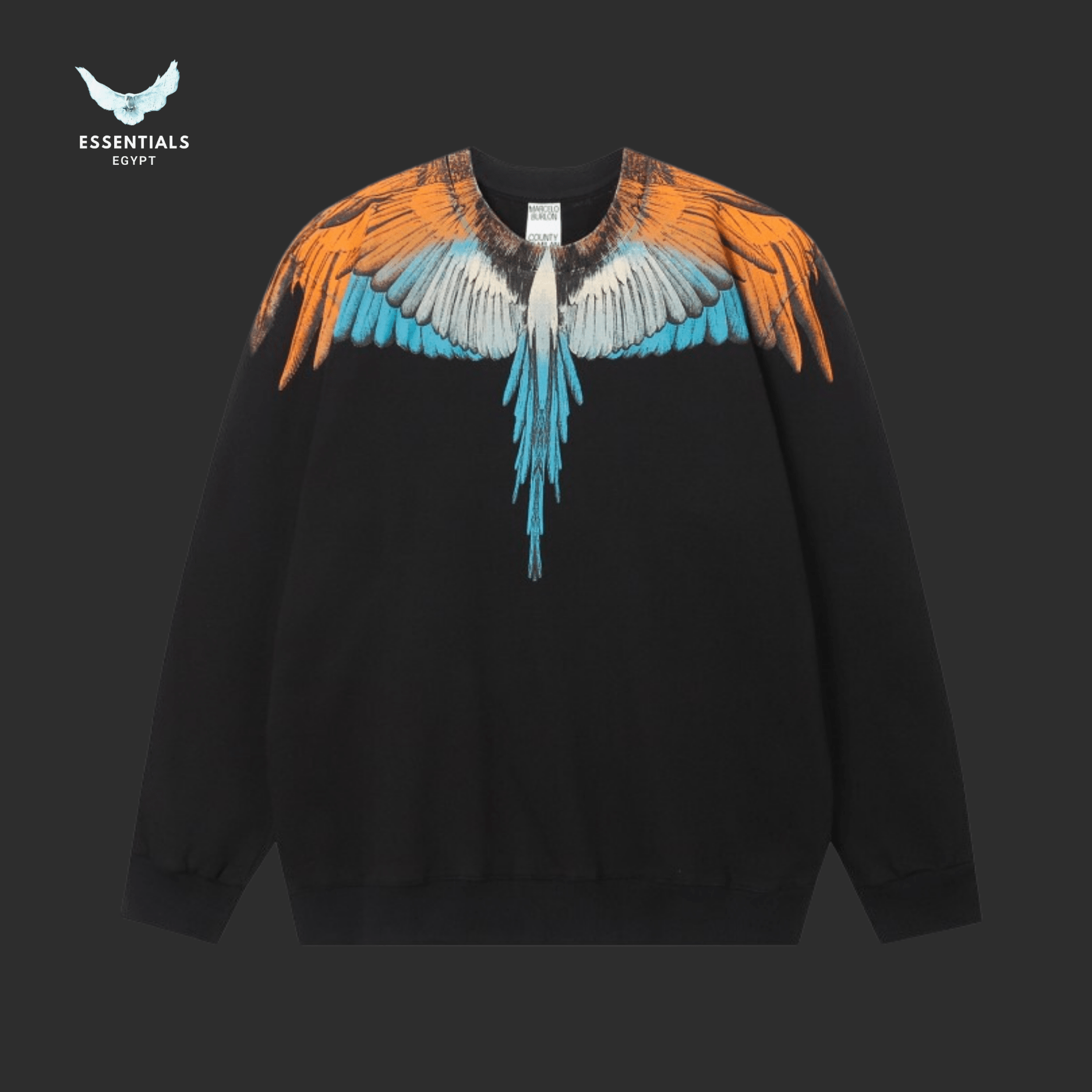 Marcelo Burlon Sweatshirt – Phoenix Fade Wings - ESSENTIALS EGYPT