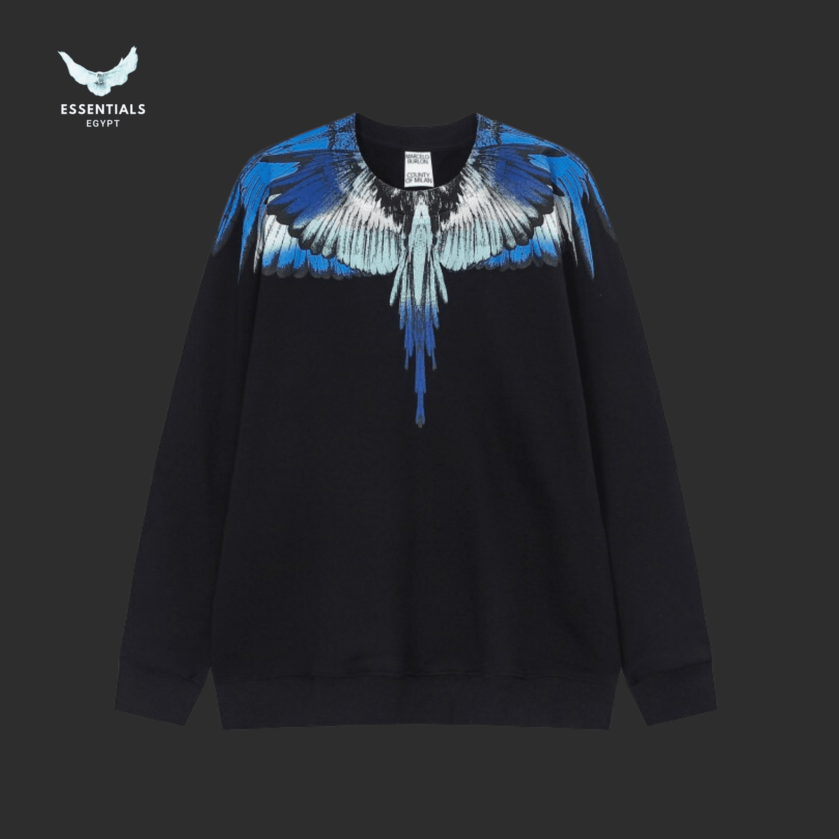 Marcelo Burlon Arctic Wings Sweatshirt Egypt | Essentials EG