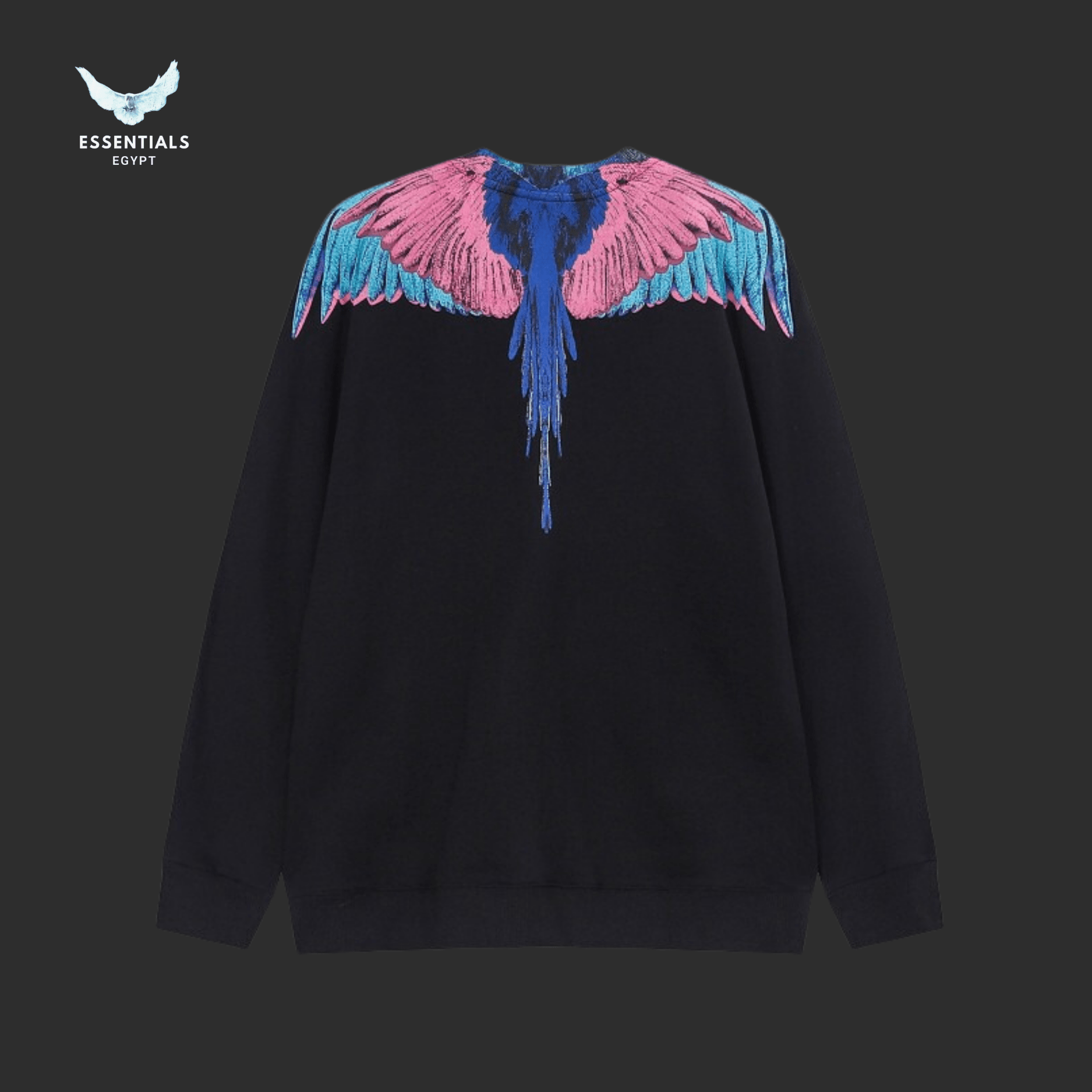 Marcelo Burlon Sweatshirt – Pink Sky Wings - ESSENTIALS EGYPT
