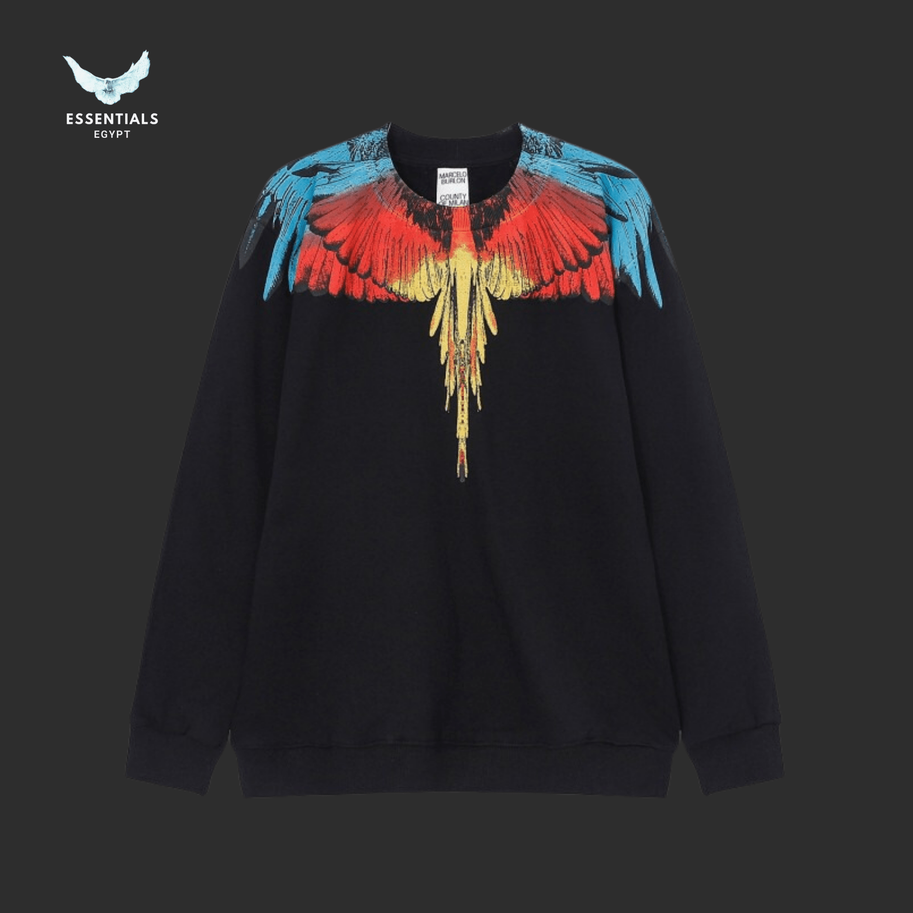 Marcelo Burlon Sweatshirt – Firebird Wings - ESSENTIALS EGYPT