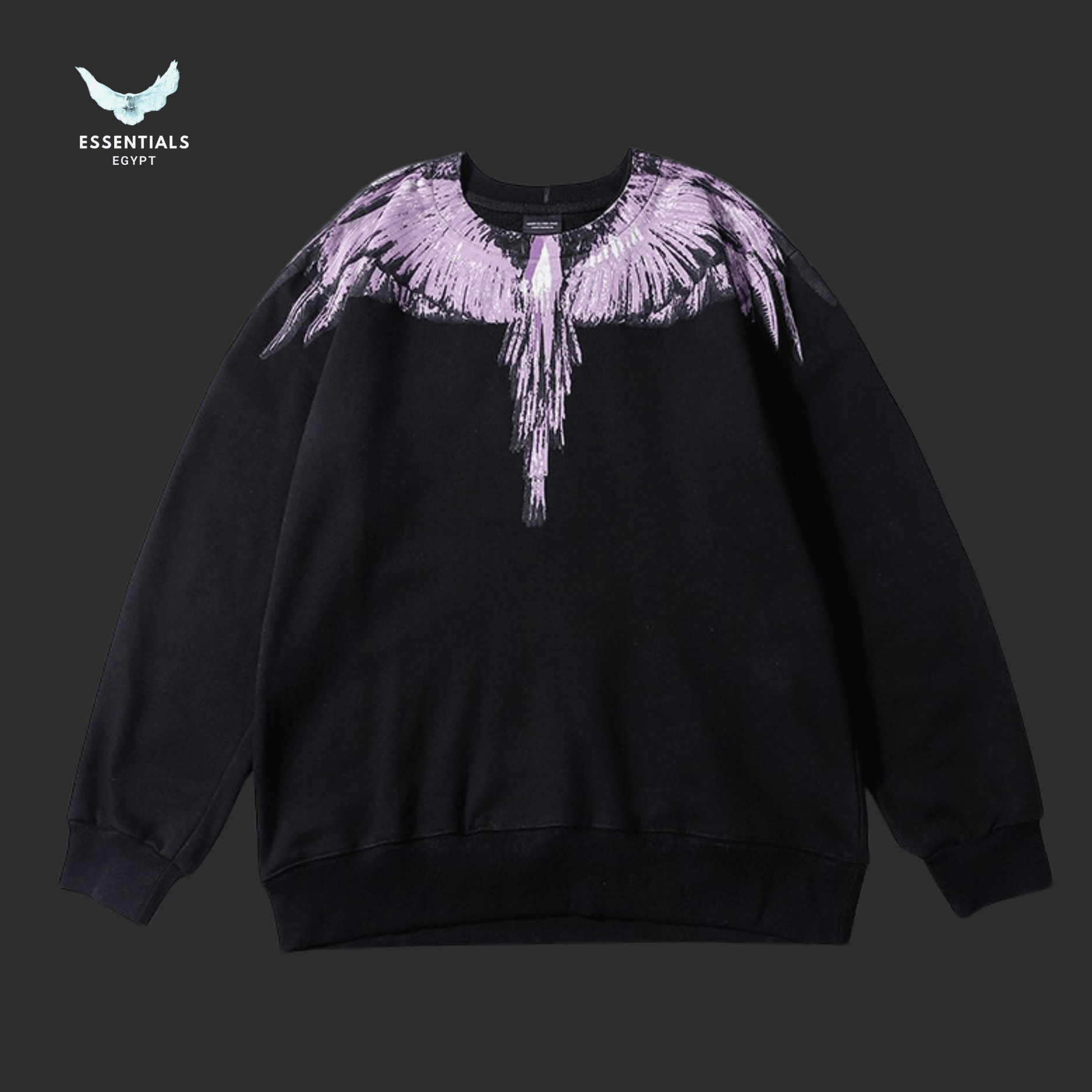 Marcelo Burlon Sweatshirt – Purple Angel Wings - ESSENTIALS EGYPT