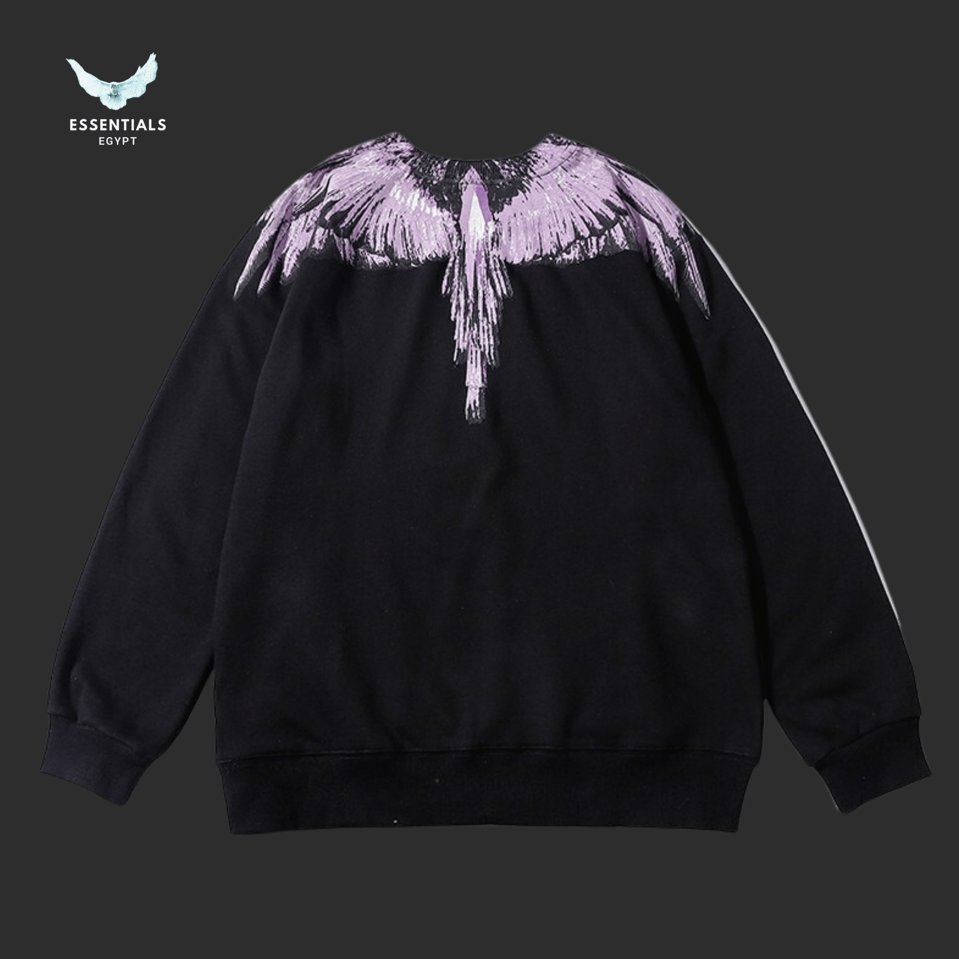 Marcelo Burlon Sweatshirt – Purple Angel Wings - ESSENTIALS EGYPT