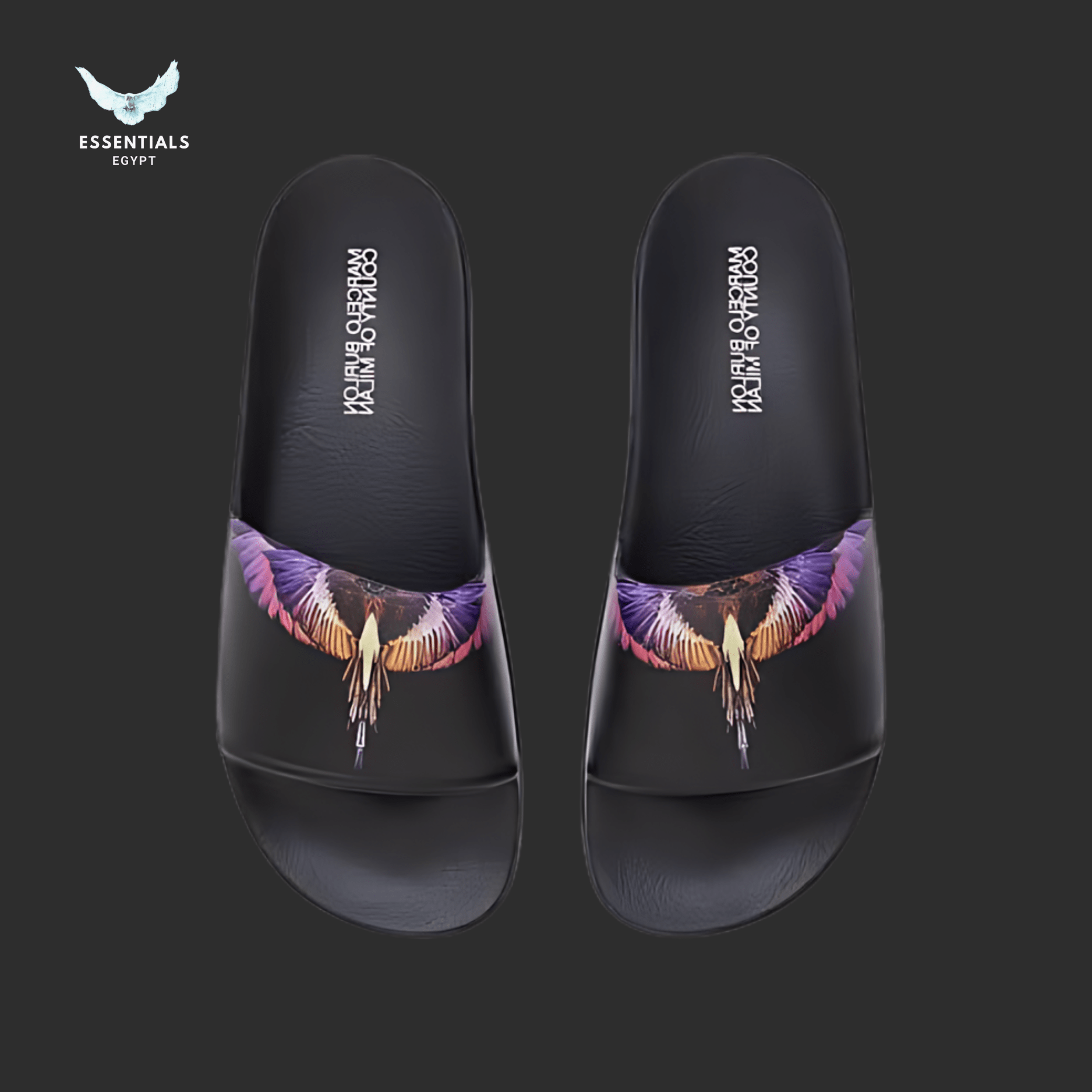 Marcelo Burlon Slides – Sunset Fade Wings - ESSENTIALS EGYPT