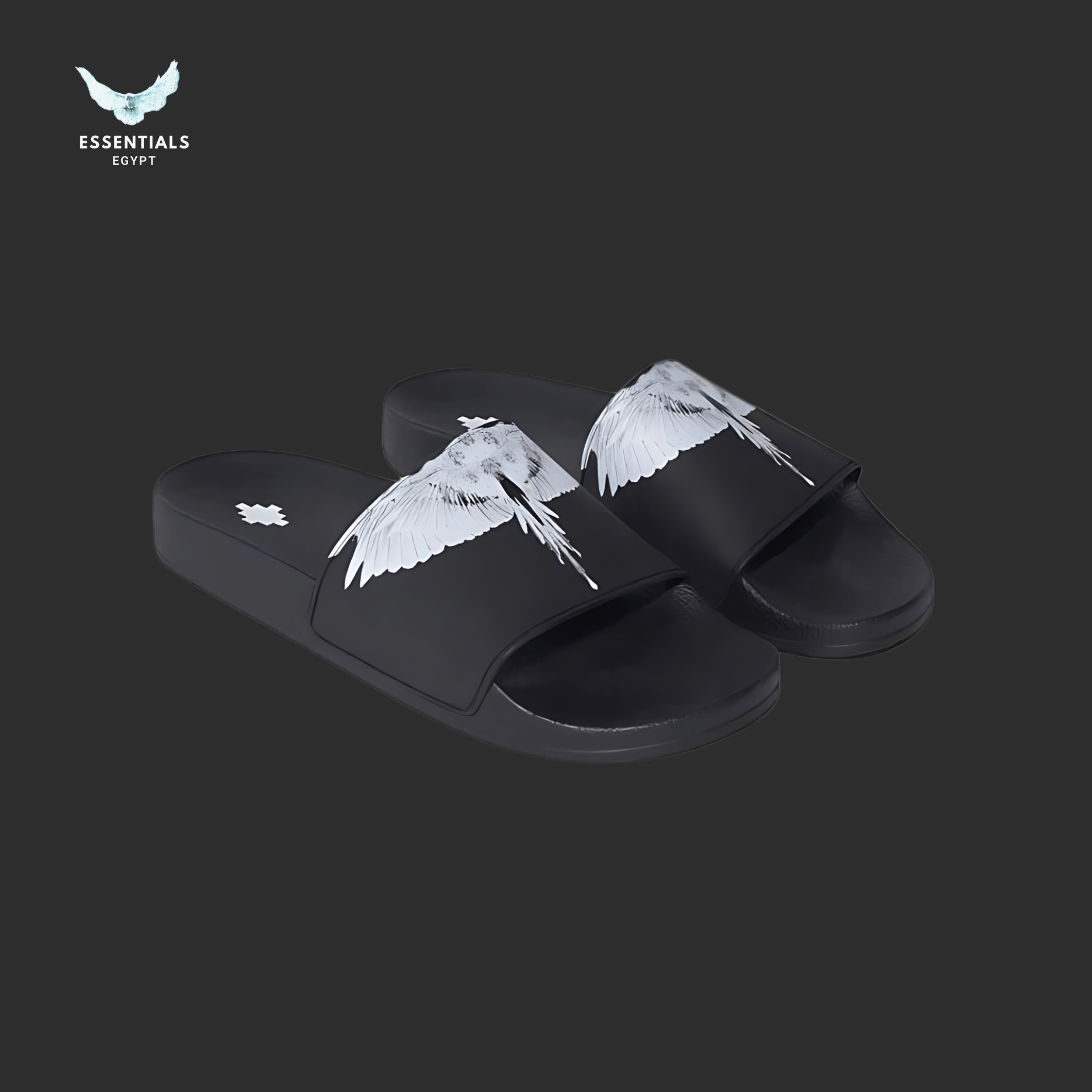 Marcelo Burlon WINGS SLIDERS - ESSENTIALS EGYPT