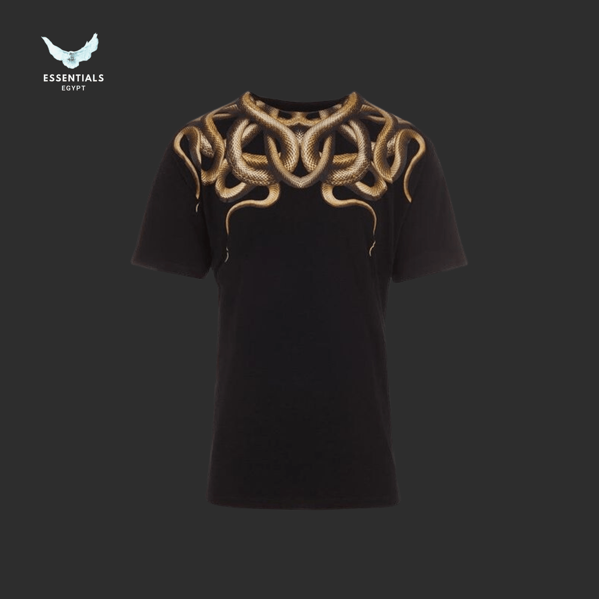 Marcelo Burlon Gold Snakes Tee Egypt | Essentials EG
