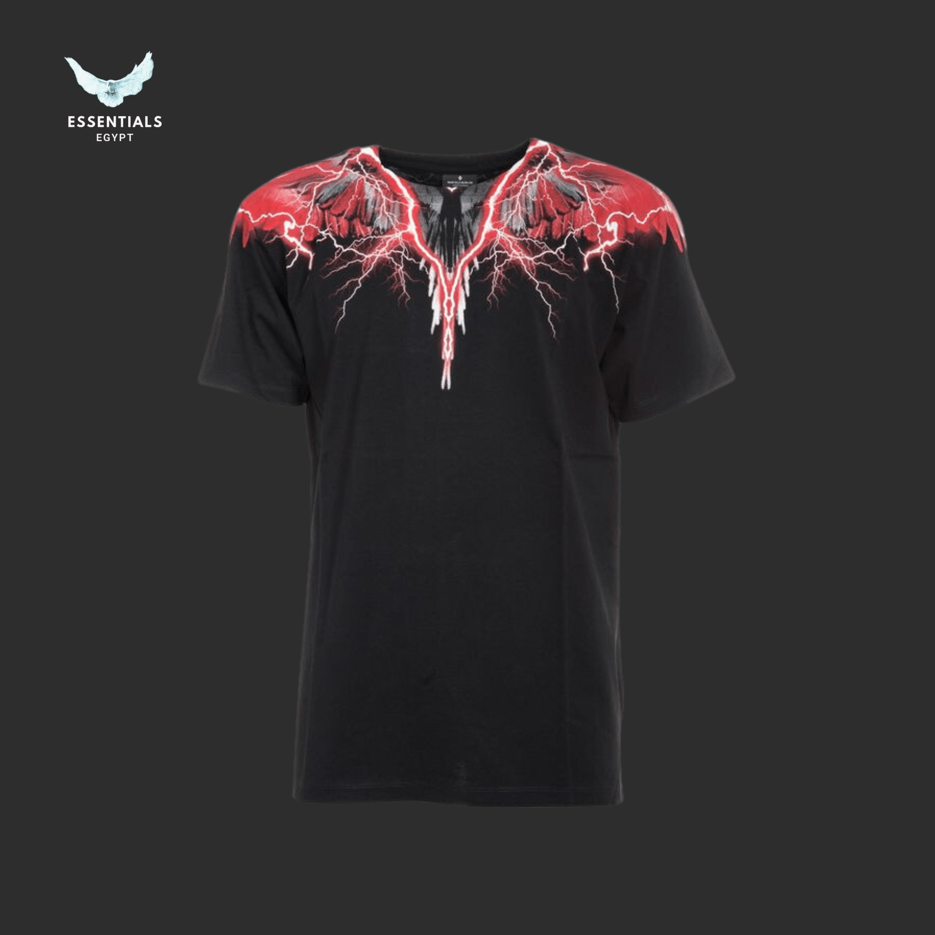 Marcelo Burlon T-Shirt – Electric Roots Red - ESSENTIALS EGYPT