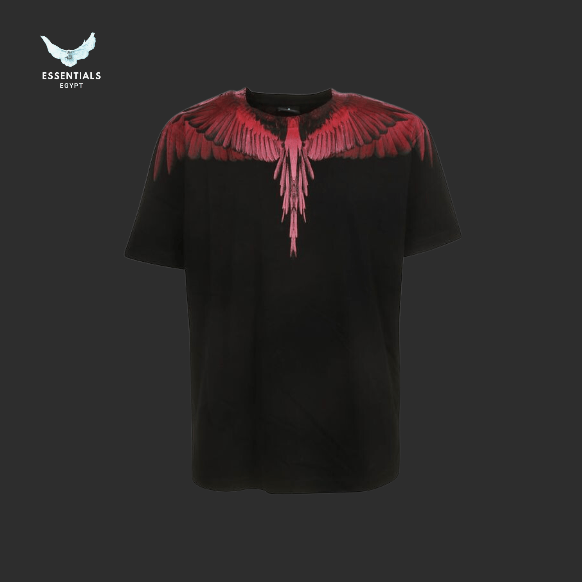 Marcelo Burlon T-Shirt – Blood Feather Wings - ESSENTIALS EGYPT