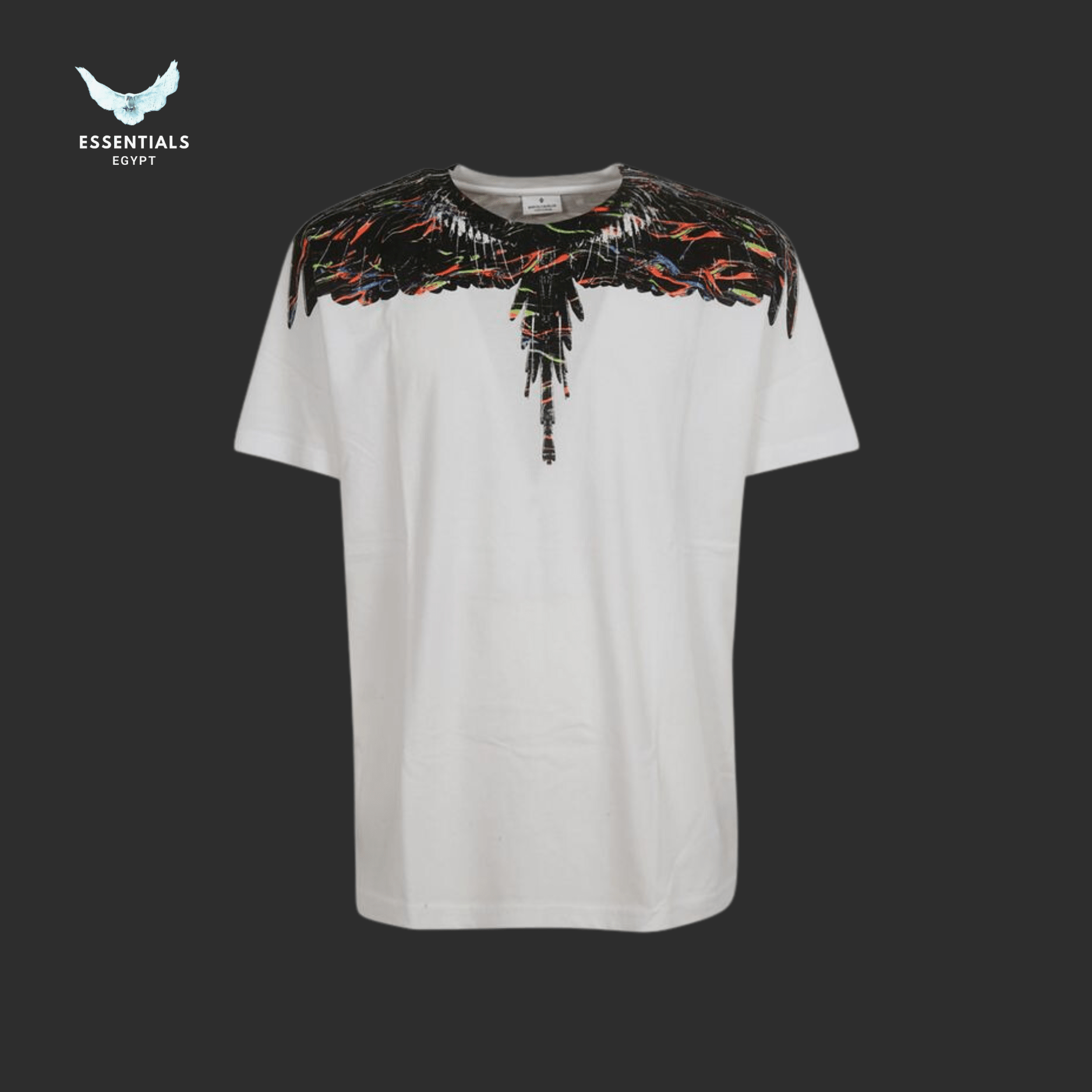 Marcelo Burlon T-Shirt – Dark Flame Wings - ESSENTIALS EGYPT