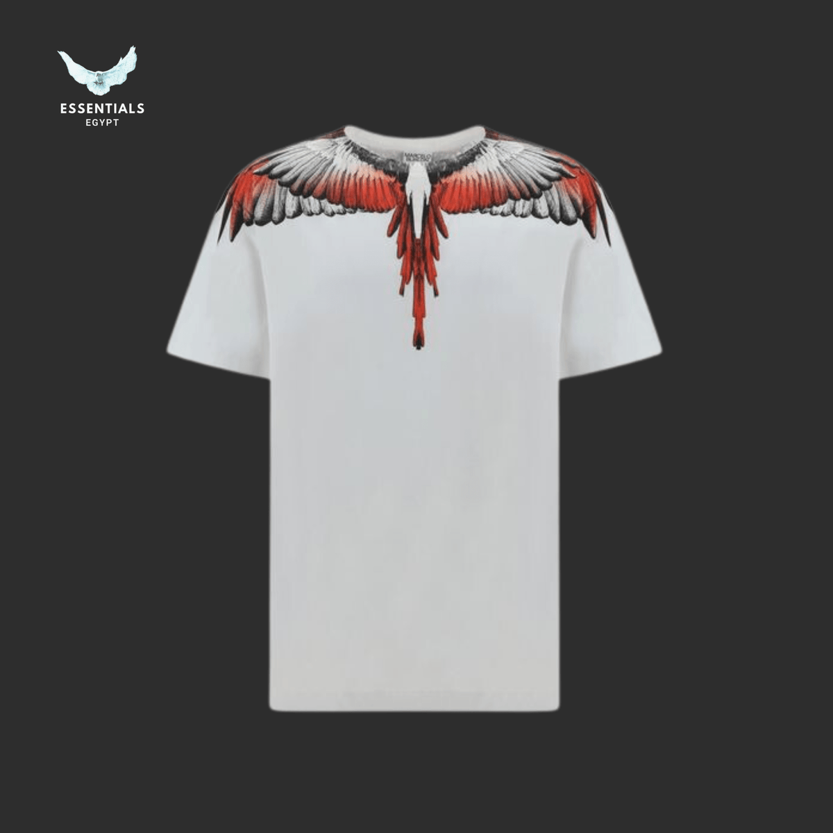 Marcelo Burlon Two-Tone Wings Tee Egypt | Essentials EG
