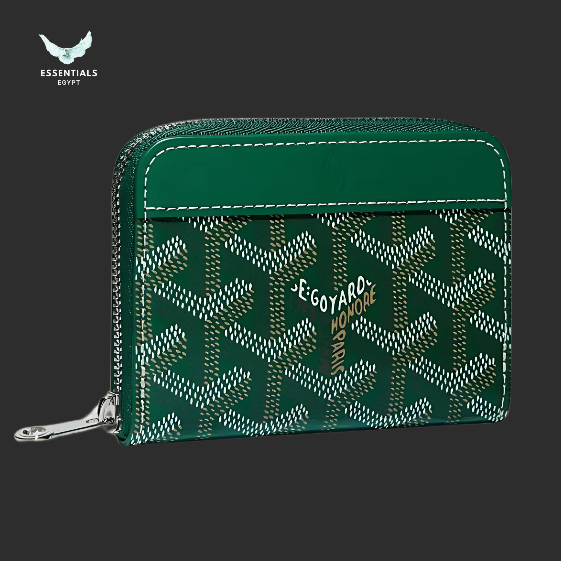 Goyard Matignon Mini Wallet – Green - ESSENTIALS EGYPT