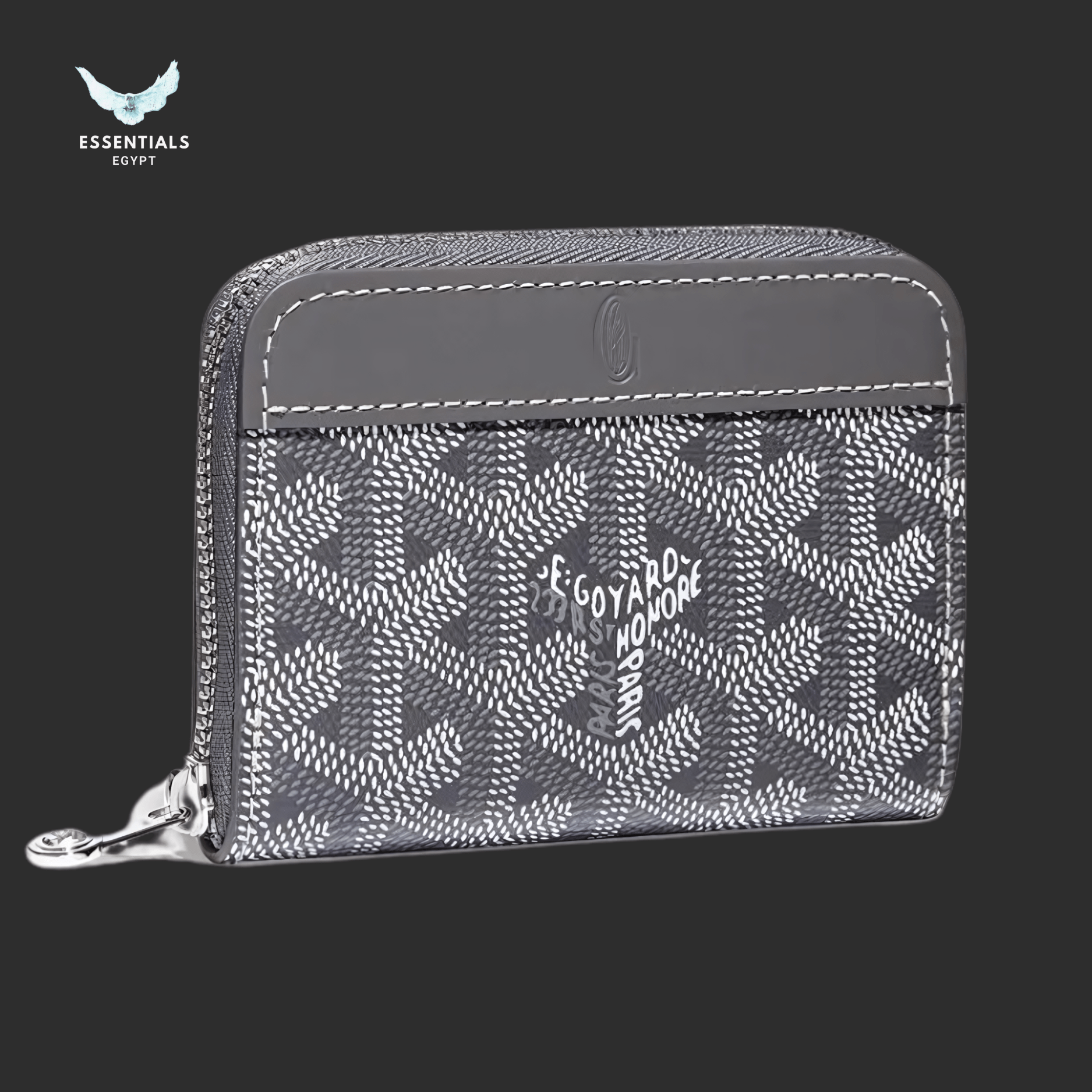 Goyard Matignon Mini Wallet – Grey - ESSENTIALS EGYPT