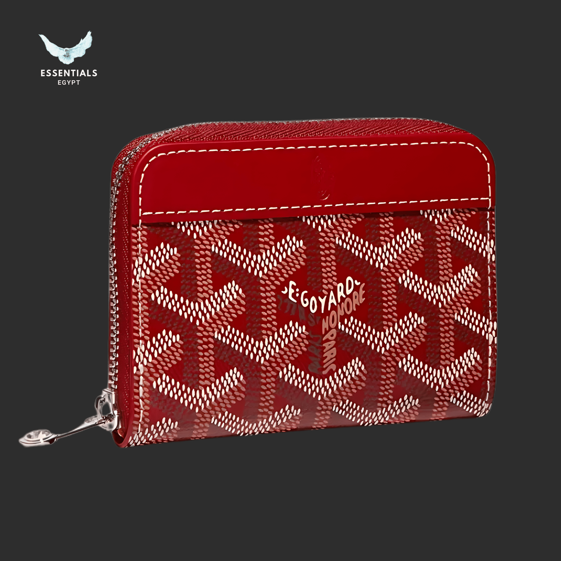 Goyard Matignon Mini Wallet – Red - ESSENTIALS EGYPT