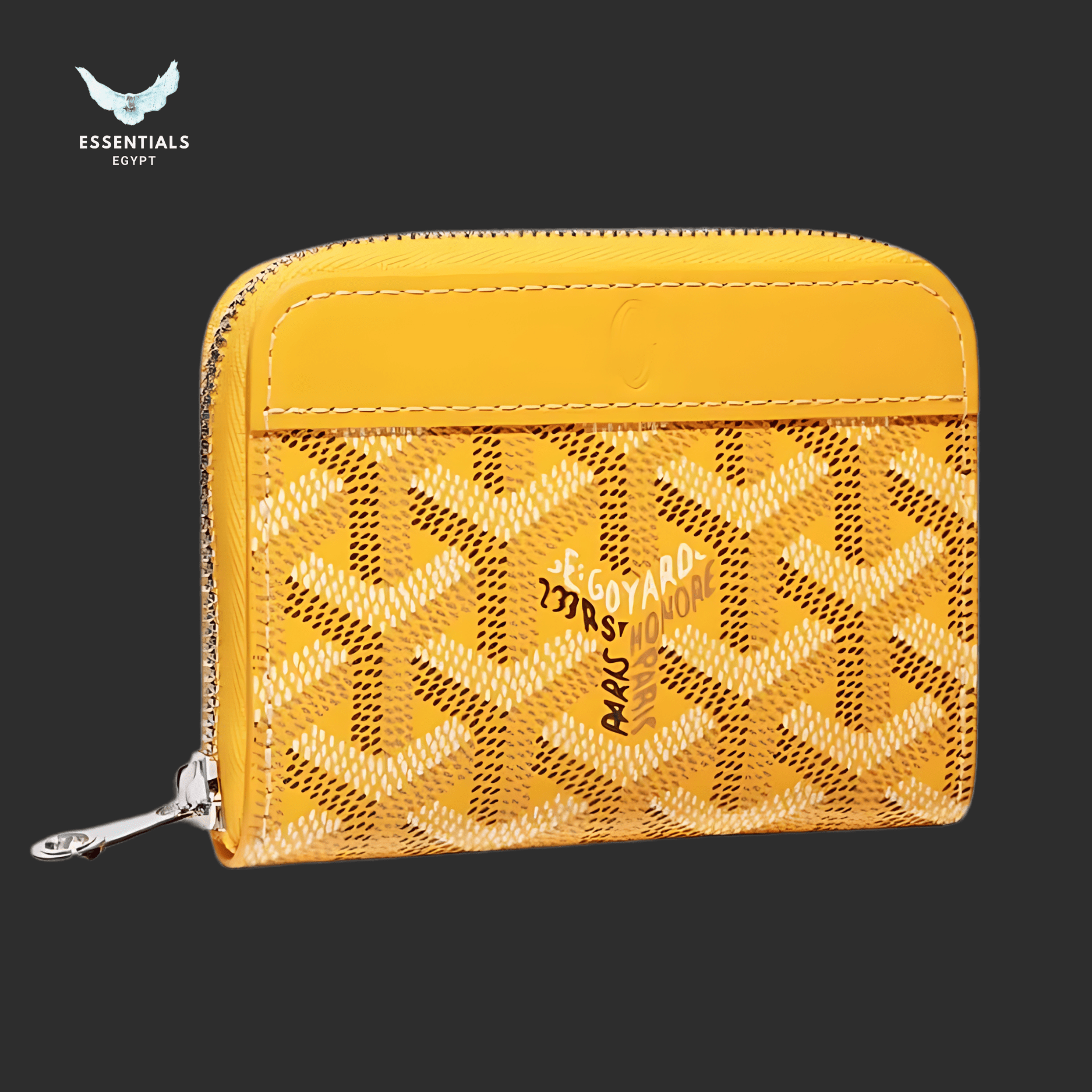 Goyard Matignon Mini Wallet – Yellow - ESSENTIALS EGYPT