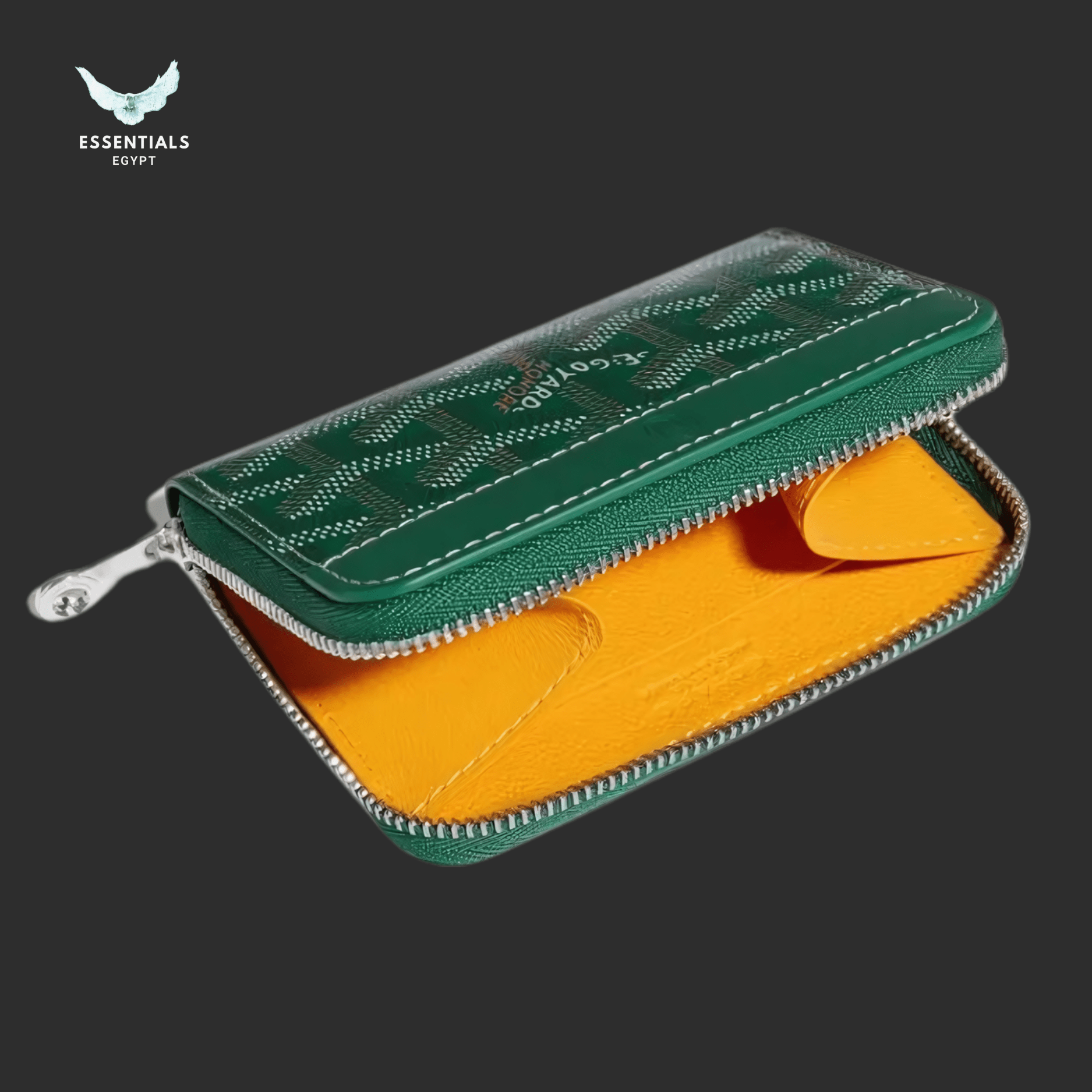 Goyard Matignon Mini Wallet – Green - ESSENTIALS EGYPT