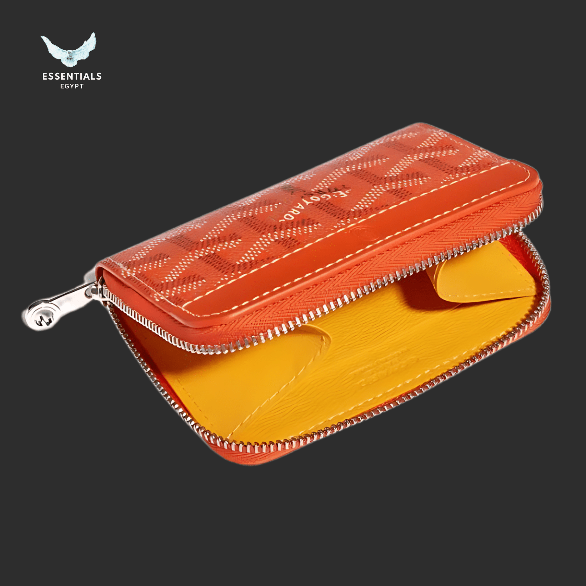 Goyard Matignon Mini Wallet – Orange - ESSENTIALS EGYPT
