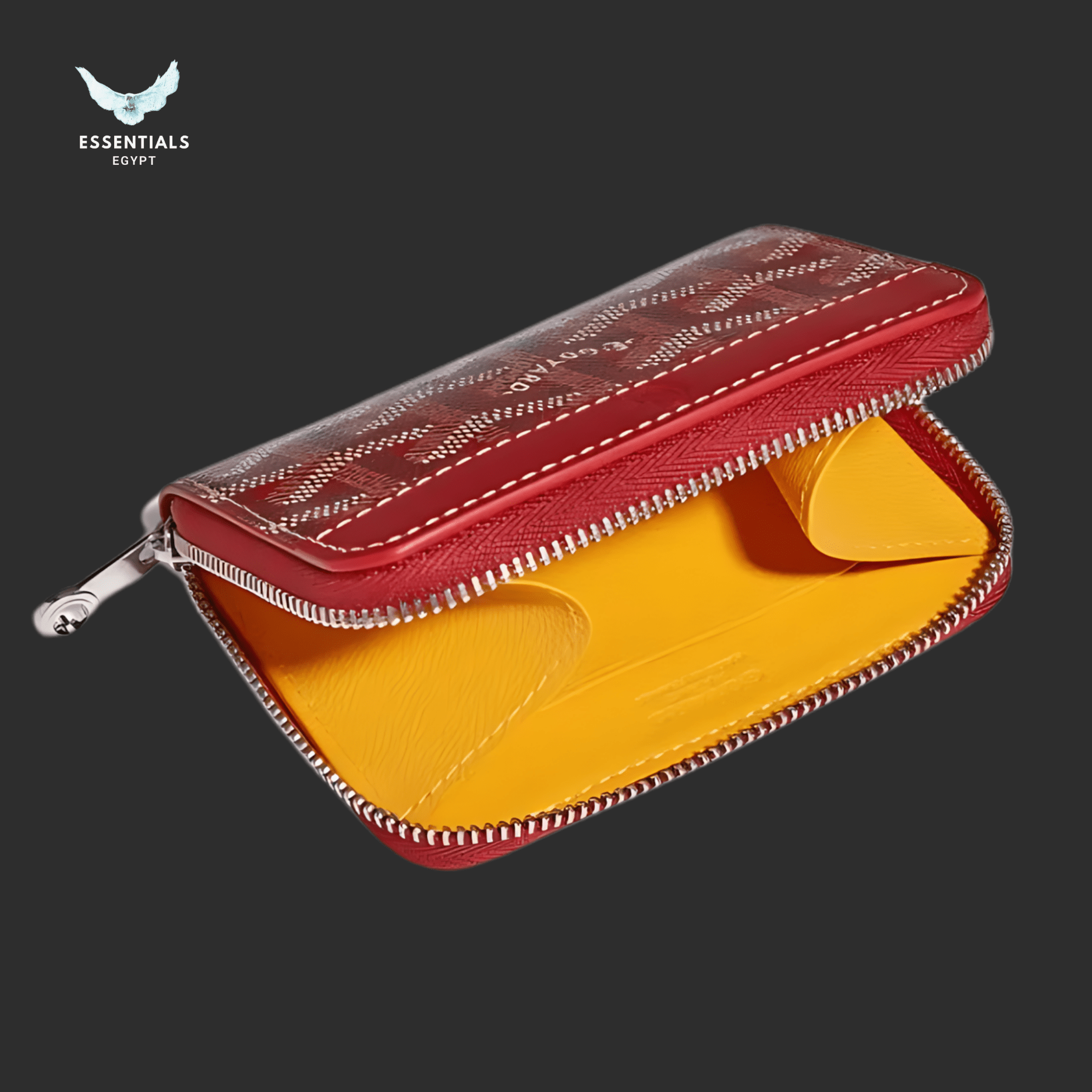 Goyard Matignon Mini Wallet – Red - ESSENTIALS EGYPT