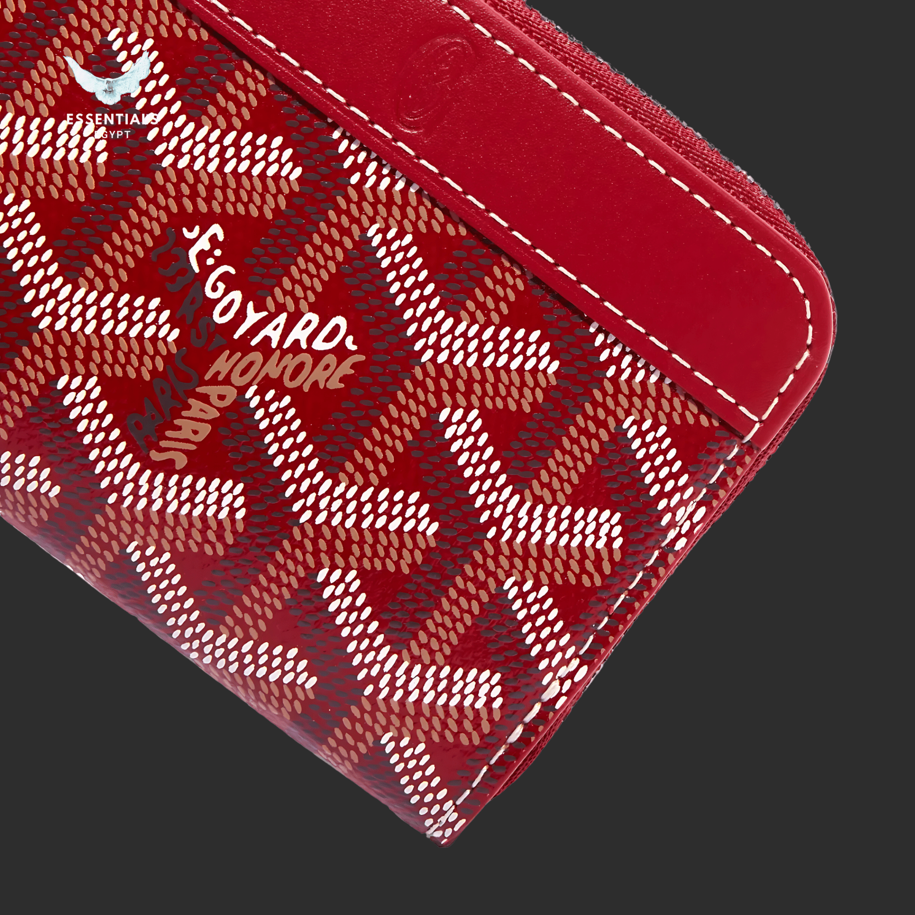 Goyard Matignon Mini Wallet – Red - ESSENTIALS EGYPT