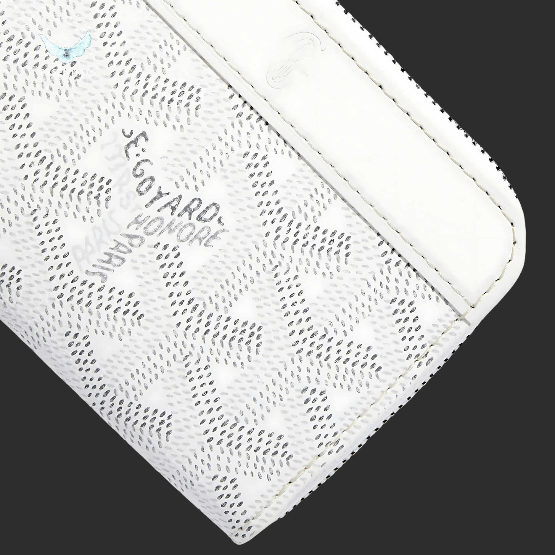 Goyard Matignon Mini Wallet – White - ESSENTIALS EGYPT