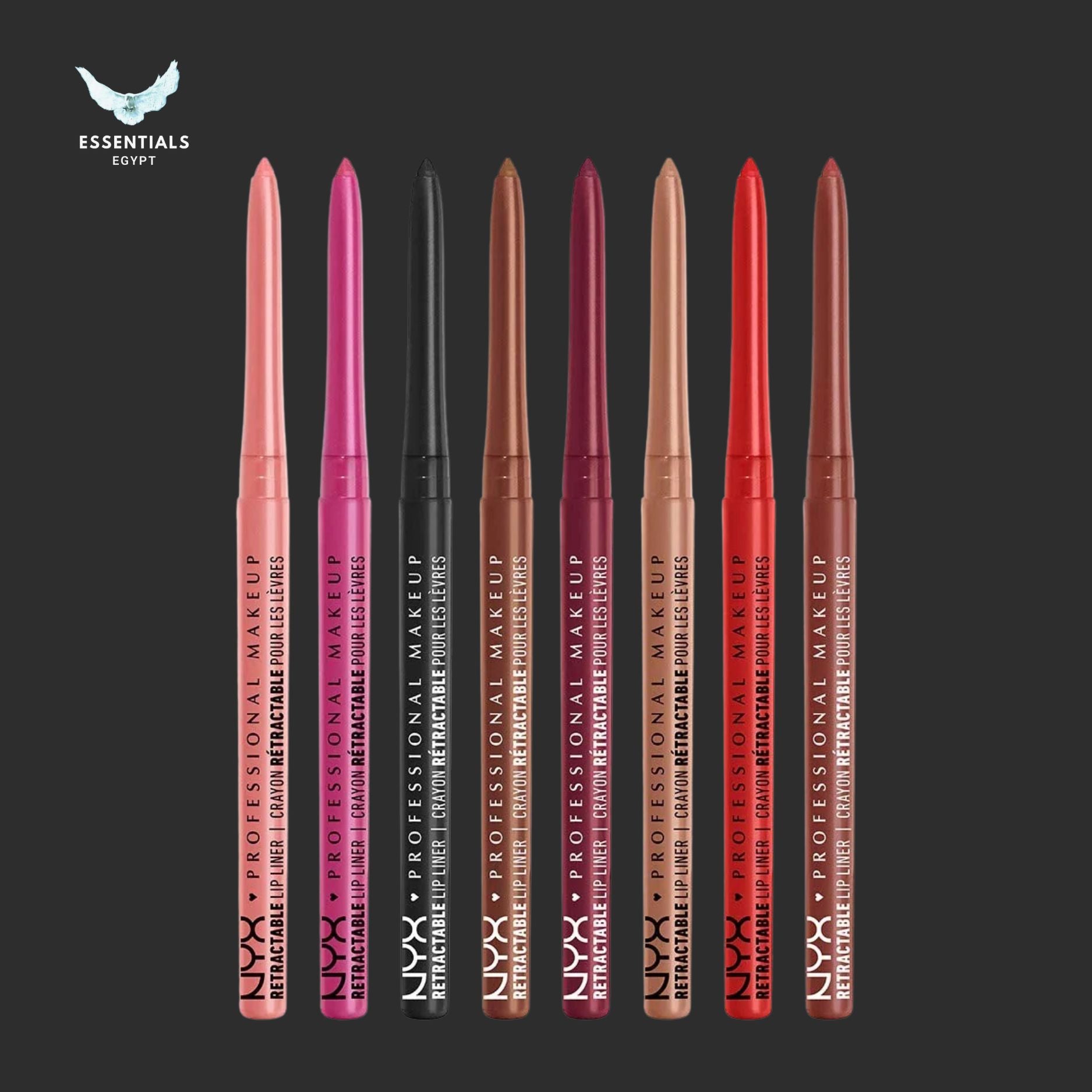 NYX Retractable Lip Liner – Precision Definition - ESSENTIALS EGYPT