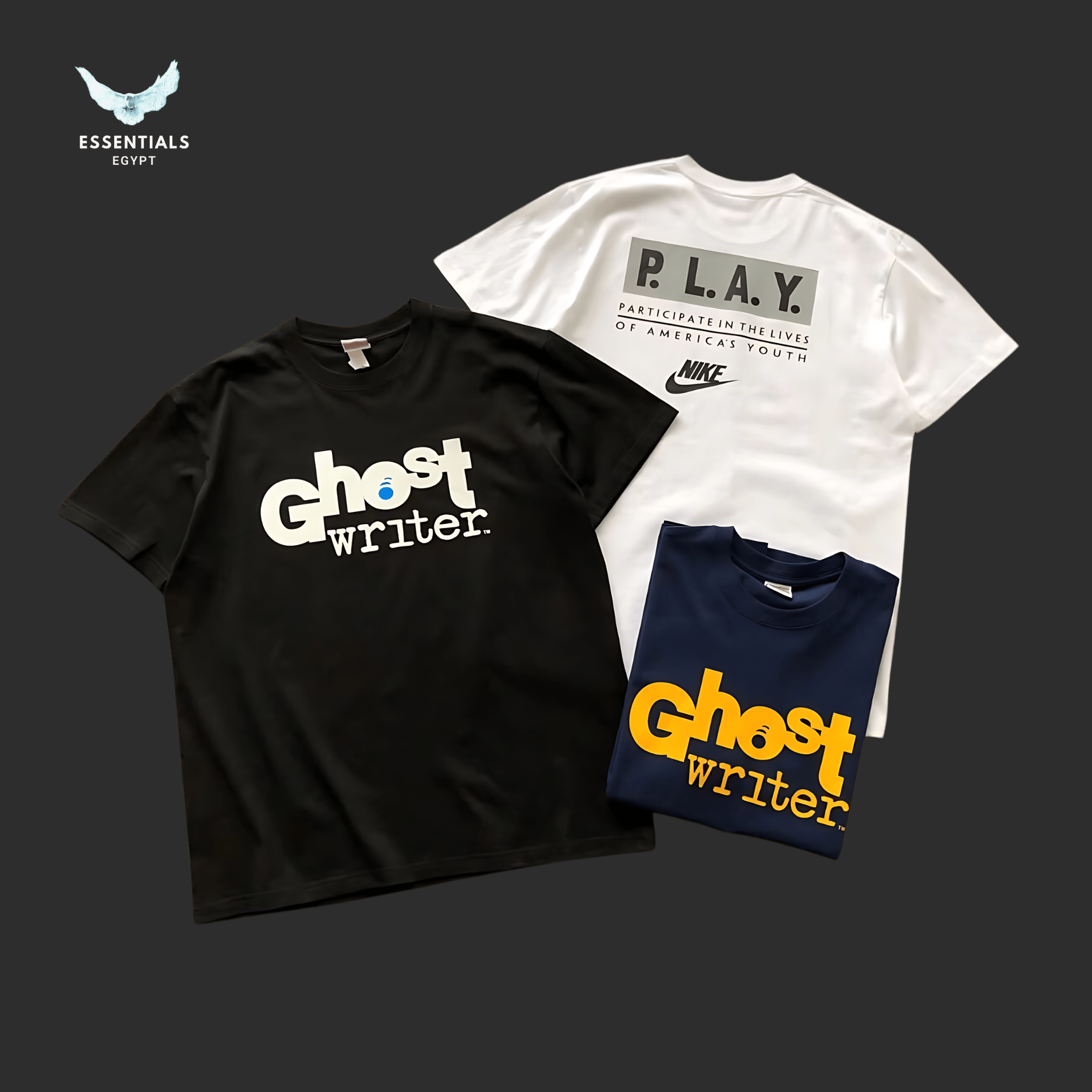 Nike T-Shirt – Ghost Writer Edition - ESSENTIALS EGYPT