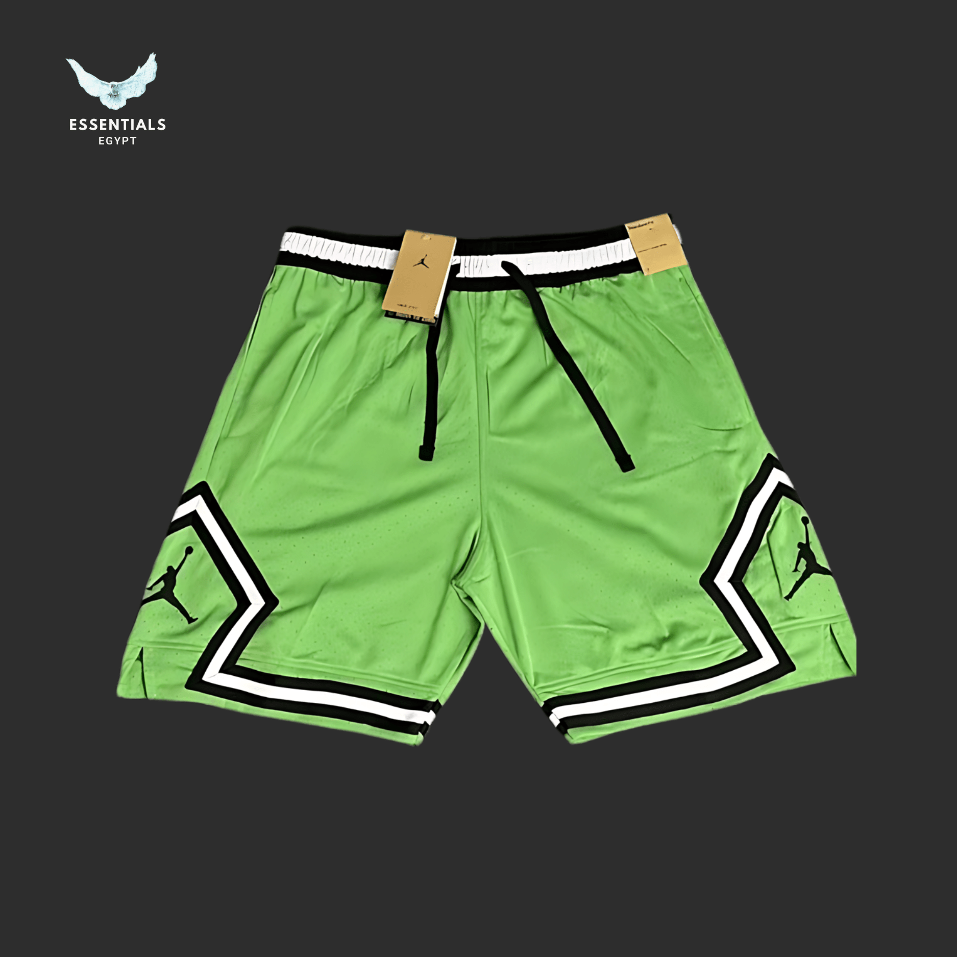 Jordan Diamond Green Shorts Egypt Essentials EG