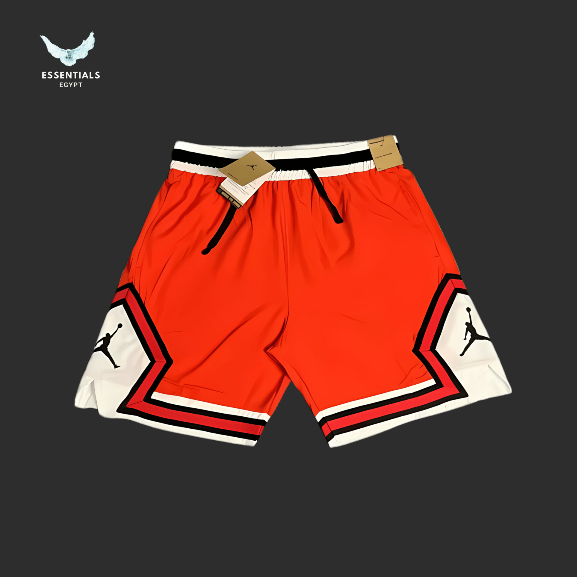 Jordan Diamond Shorts – Orange - ESSENTIALS EGYPT