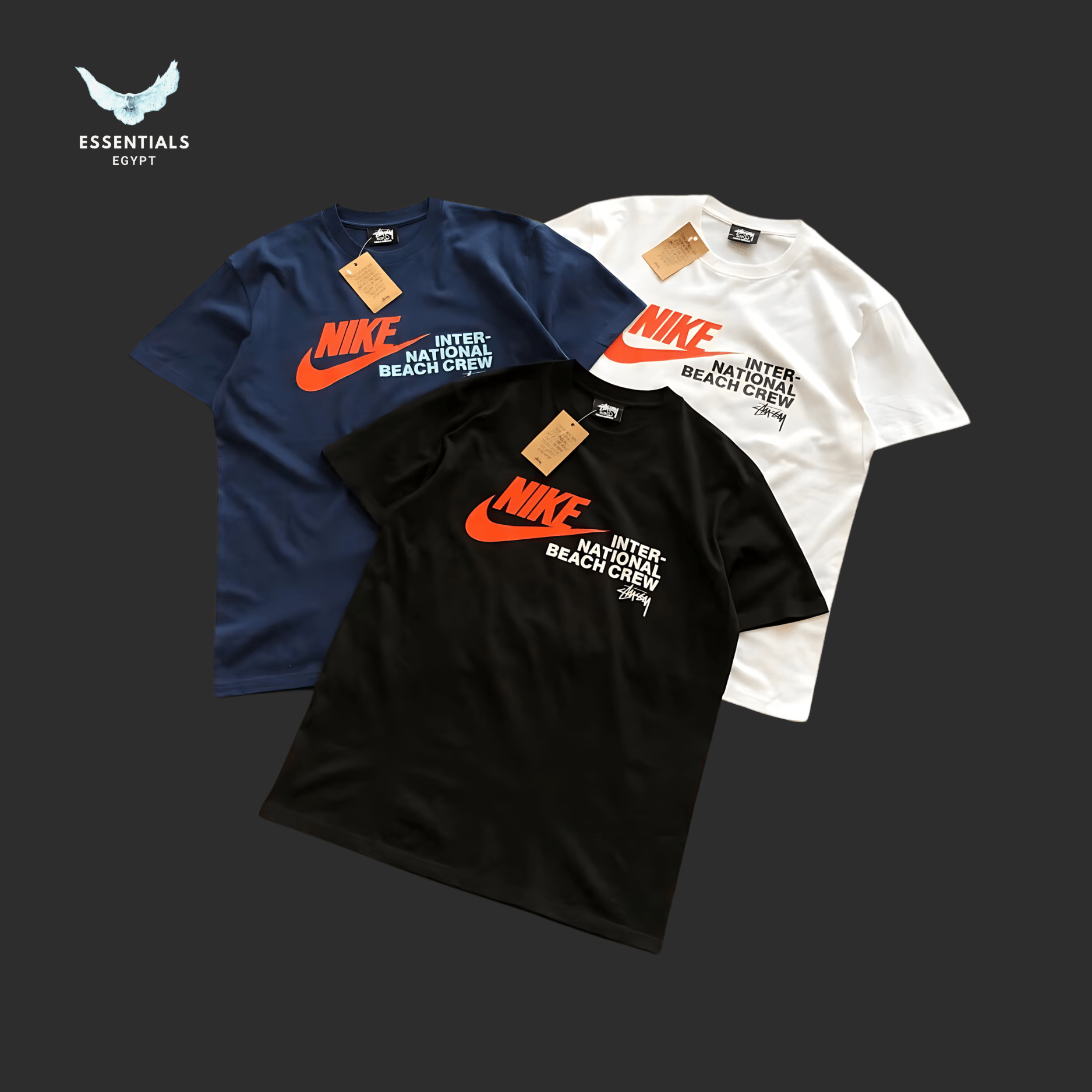 Nike x Stüssy T-Shirt – Beach Crew - ESSENTIALS EGYPT