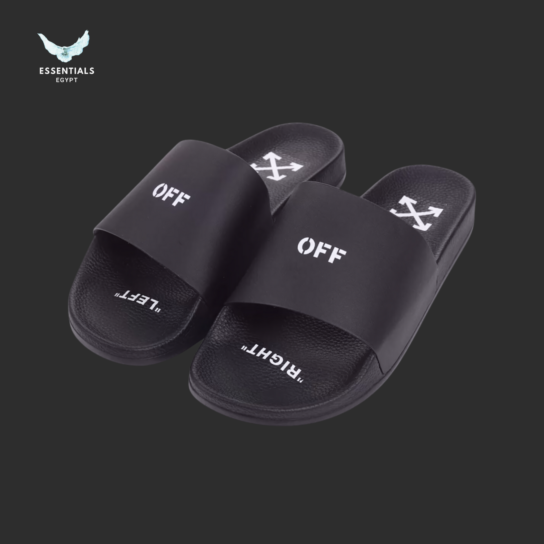 Off-White Slippers – Black