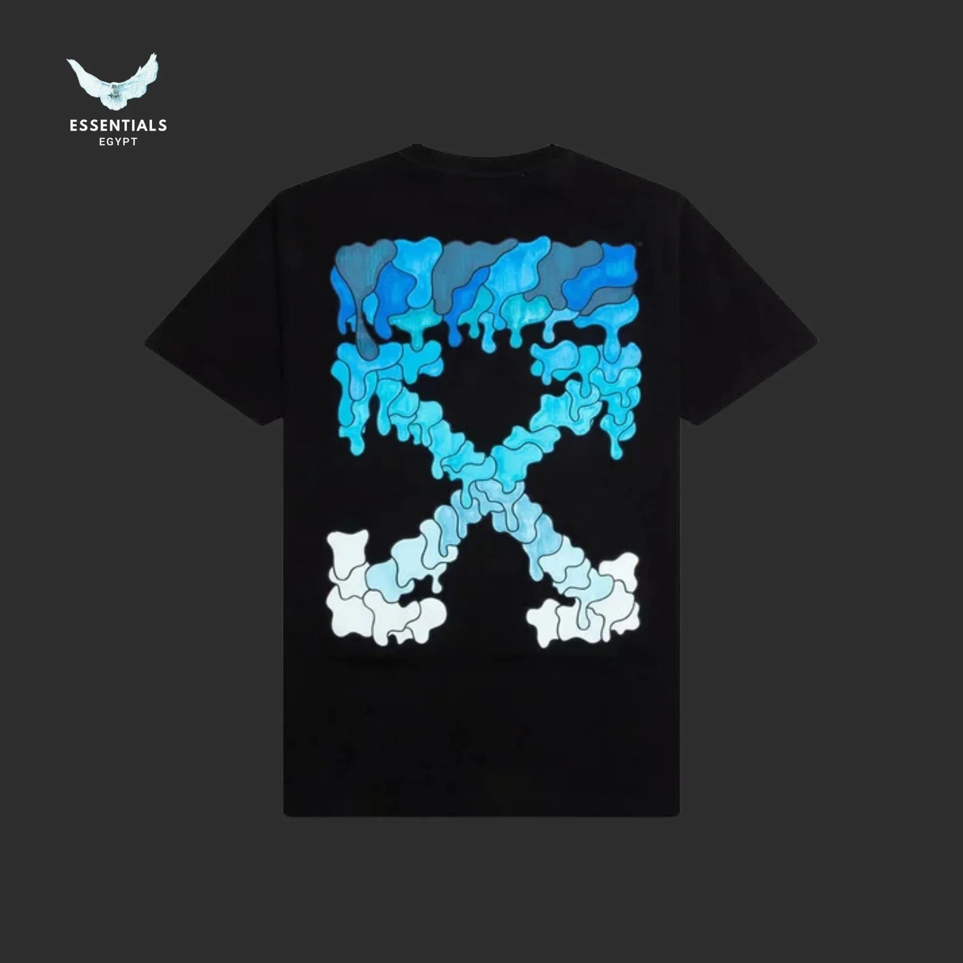 Off - White Marker Slim Tee – Black - ESSENTIALS EGYPT
