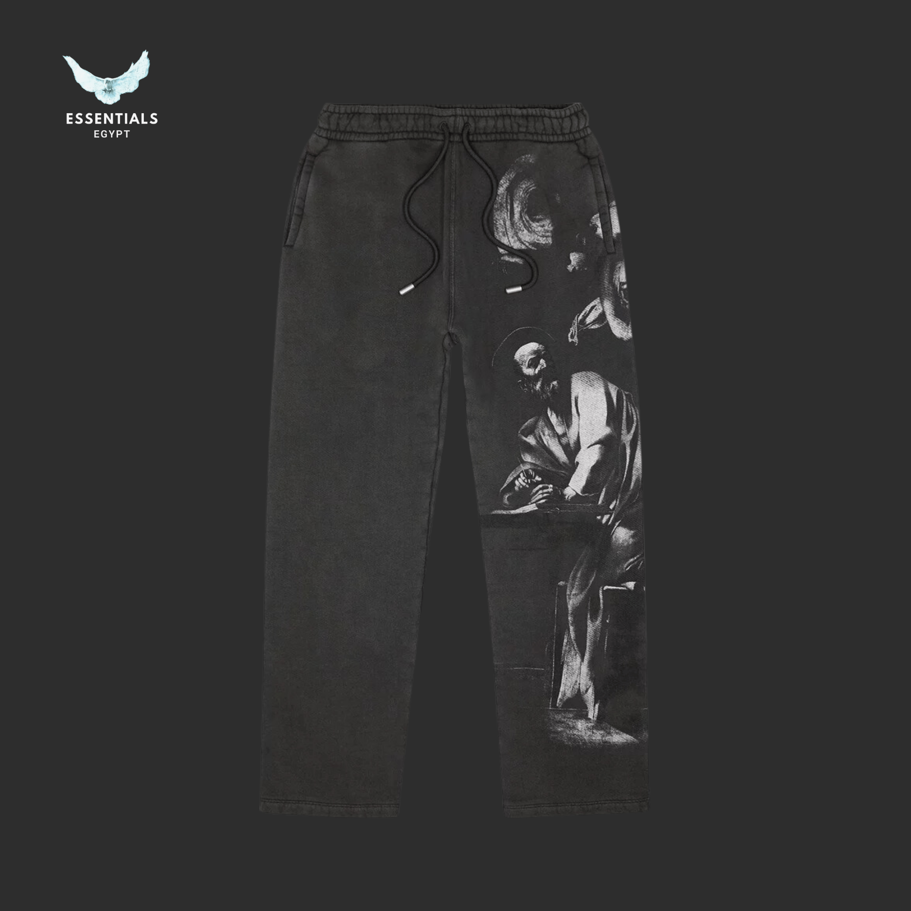 Off - White St. Matthew Sweatpants – Black/Grey - ESSENTIALS EGYPT