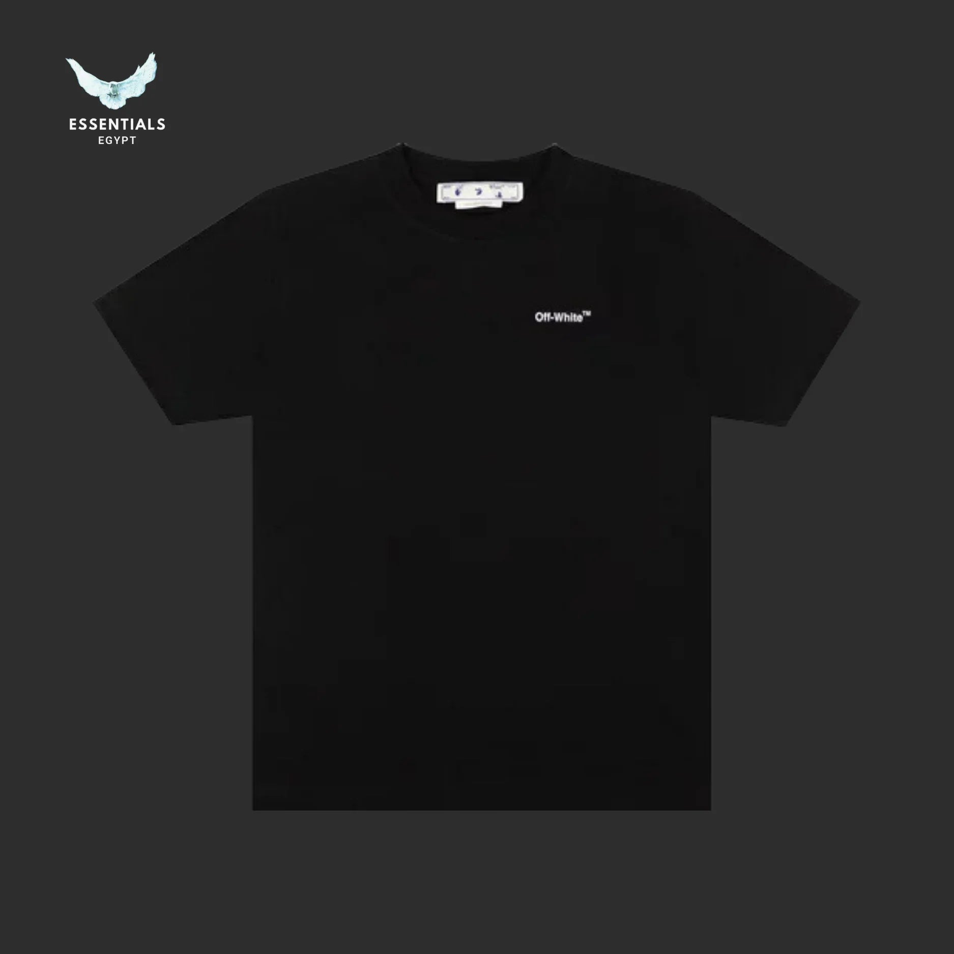Off - White Caravaggio Arrows Tee – Black/White - ESSENTIALS EGYPT