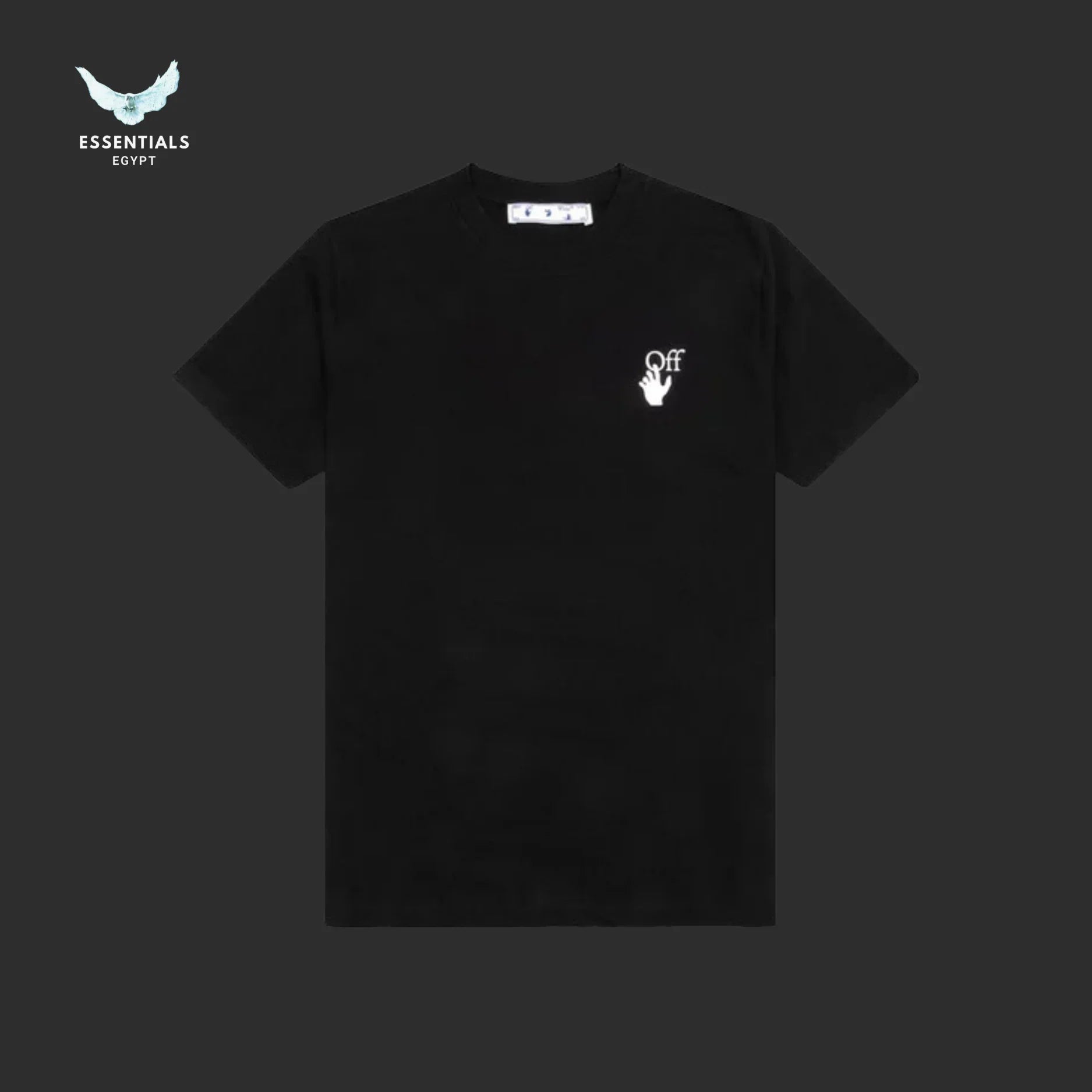 Off - White Caravaggio Lute Tee – Black - ESSENTIALS EGYPT