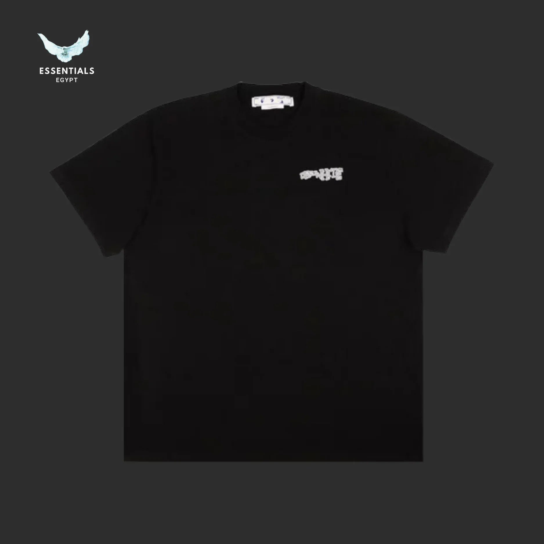 Off - White Carlos Arrow Tee – Black - ESSENTIALS EGYPT