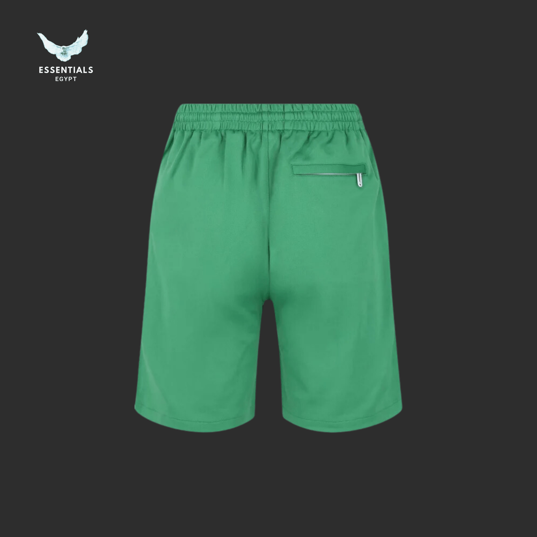 Off - White Hands Off Skate Track Shorts 'Green' - ESSENTIALS EGYPT